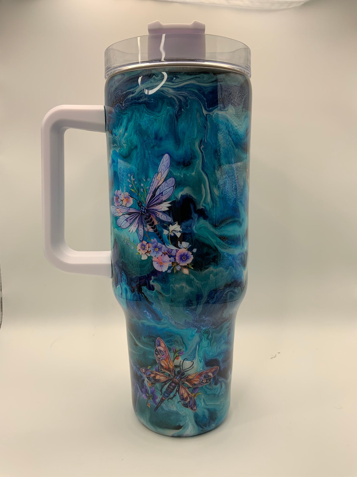 RTS Mica Swirl {Dragonflies} 40 oz