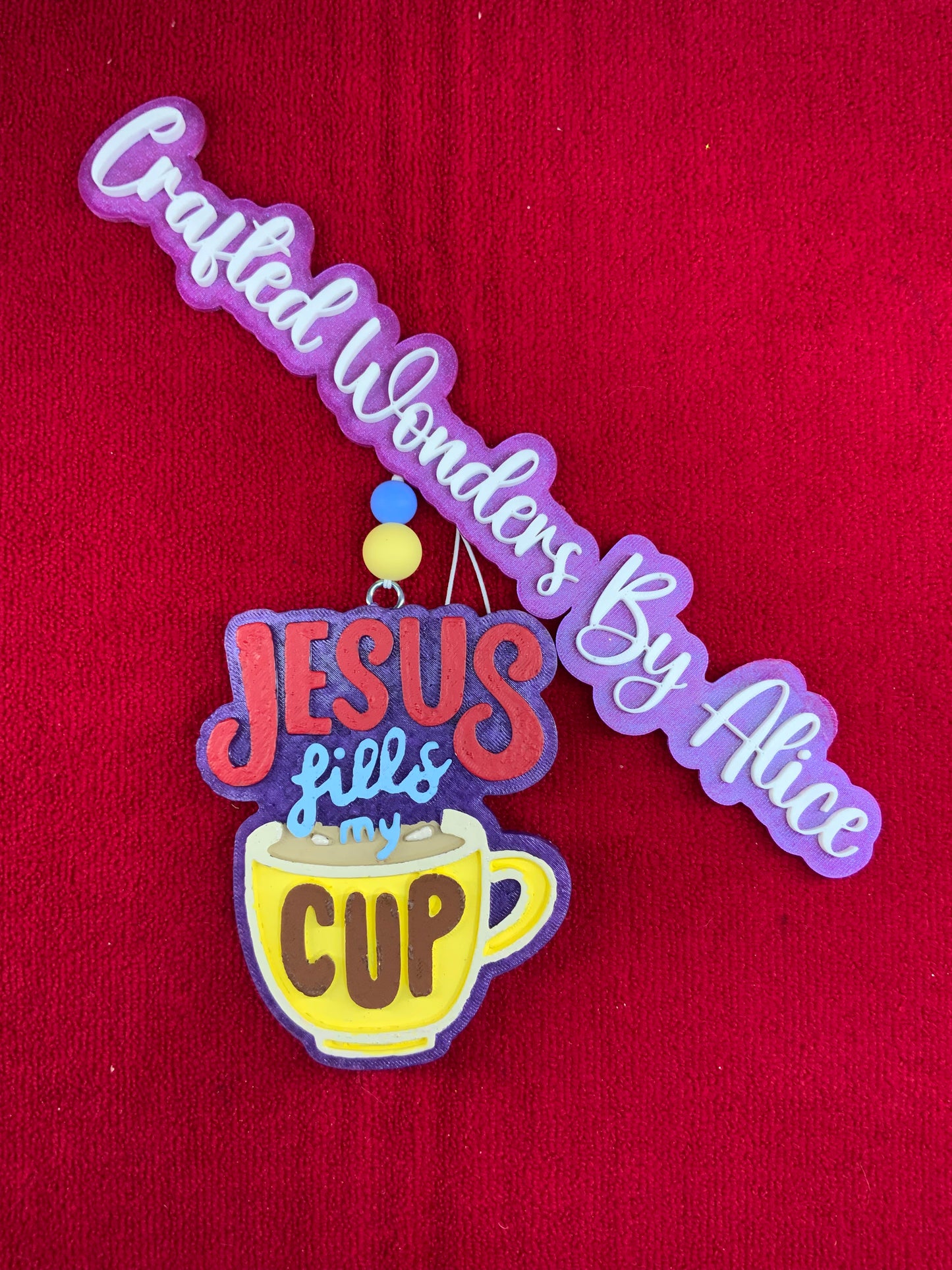 MTO {Jesus Fills My Cup} Freshie