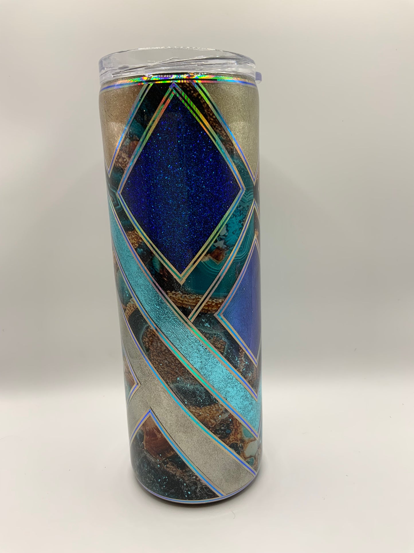 RTS {Blue Template} 20 oz Skinny