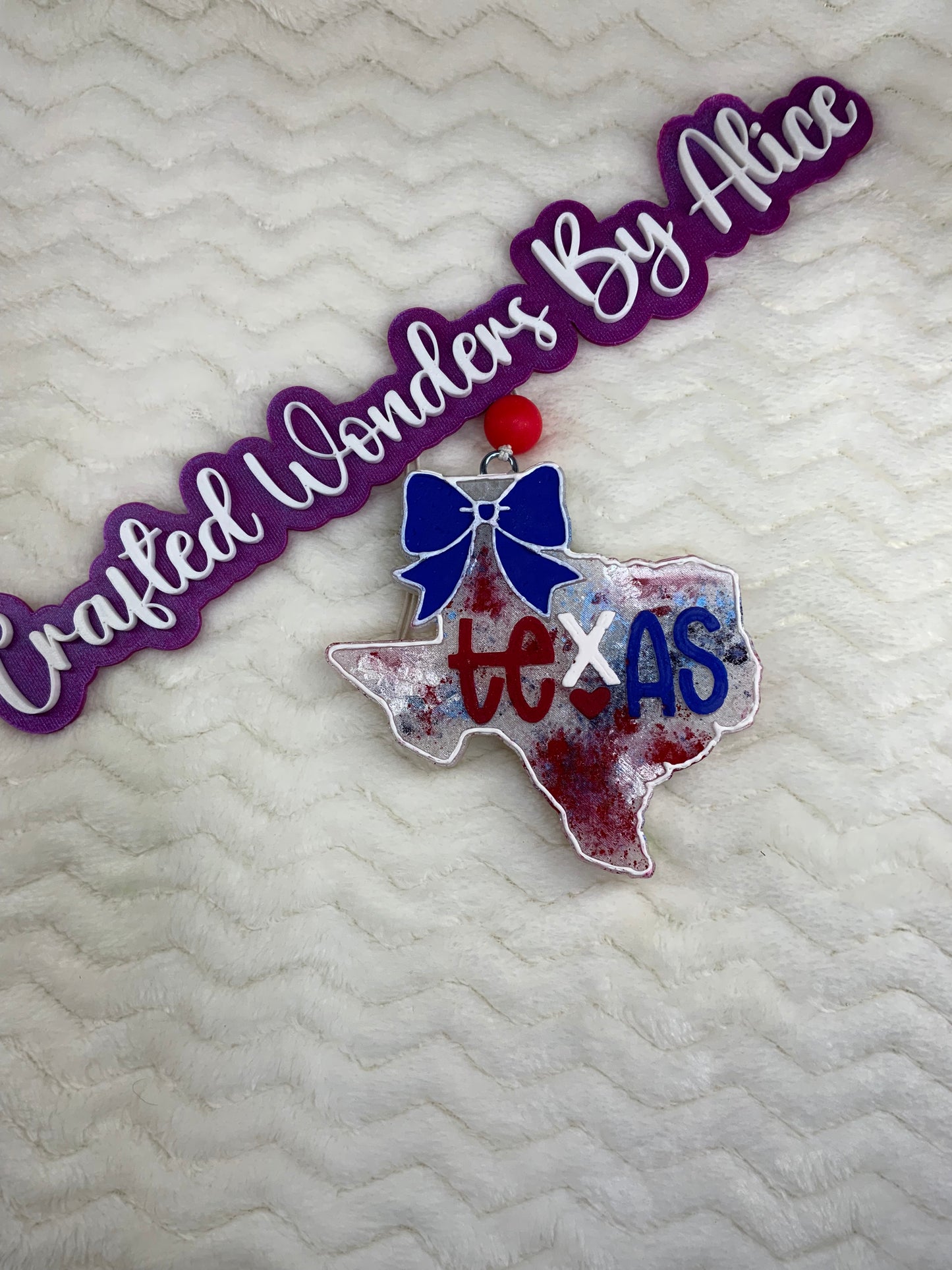 MTO {Texas With Bow} Freshie