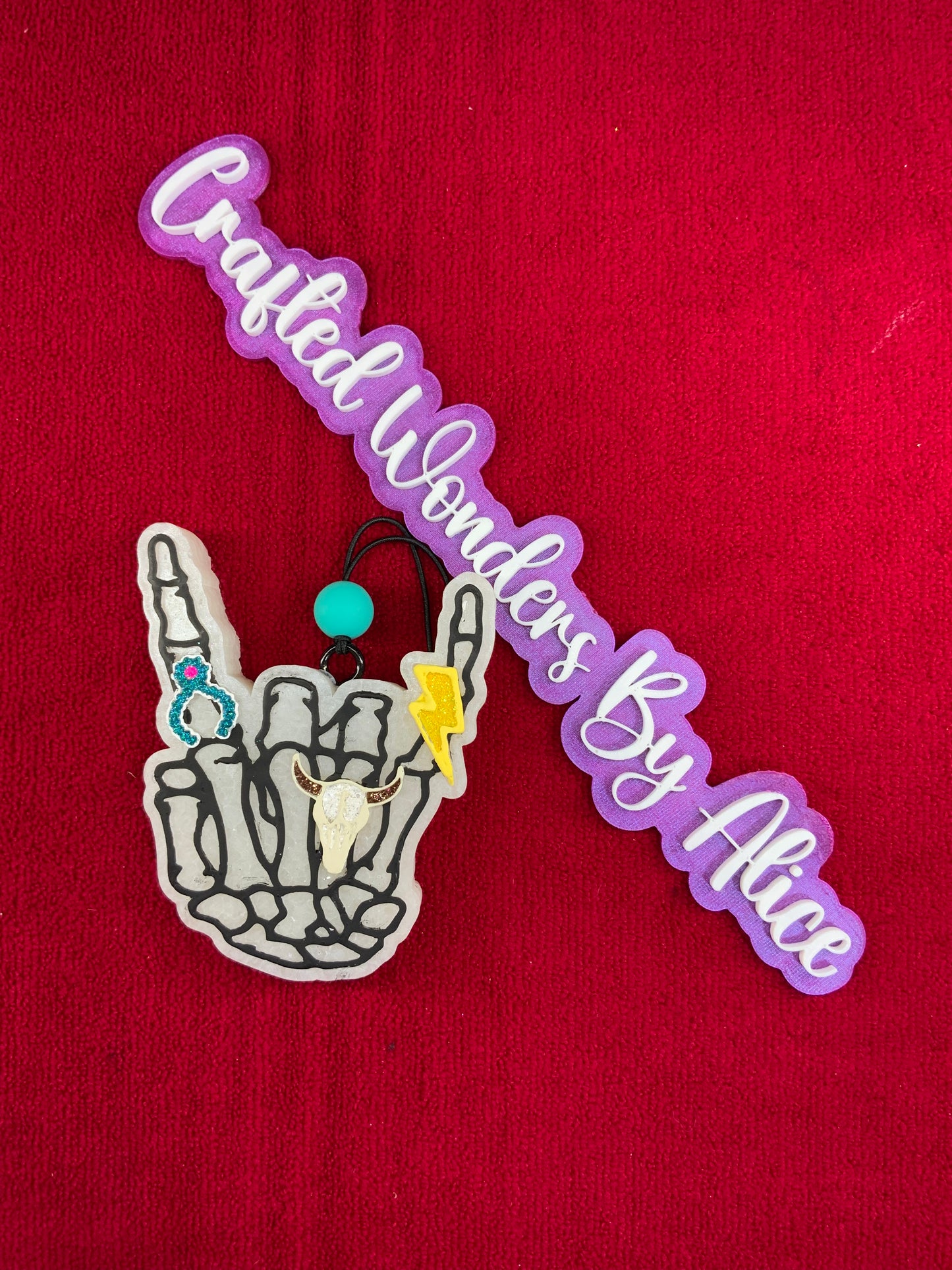 MTO {Skelly Western Hand} Freshie
