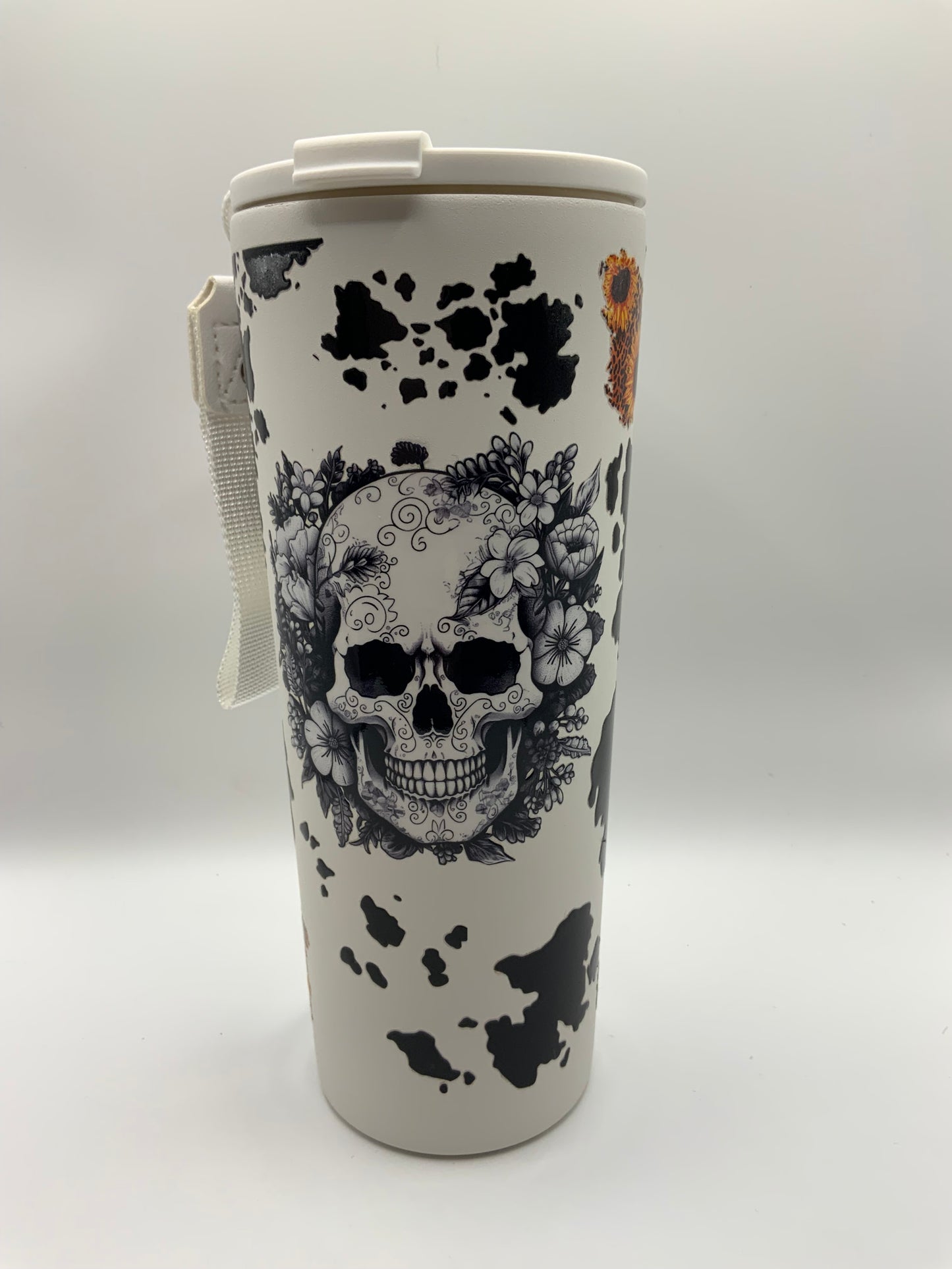 RTS {Skull/Cow Pattern} 20 oz Skinny