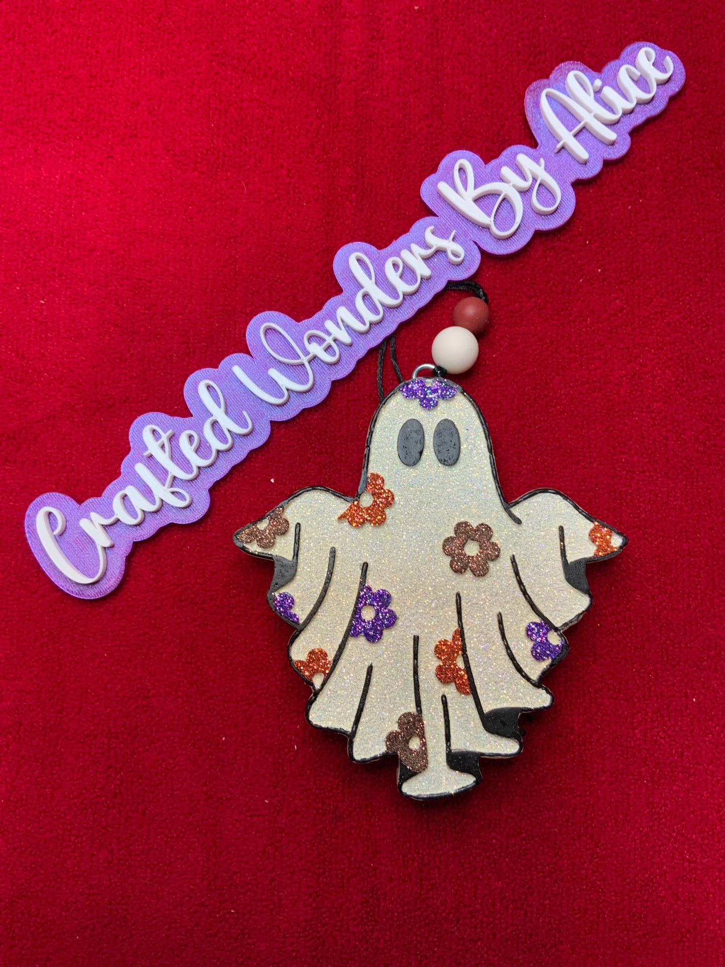 MTO {Ghost With Flowers} Freshie