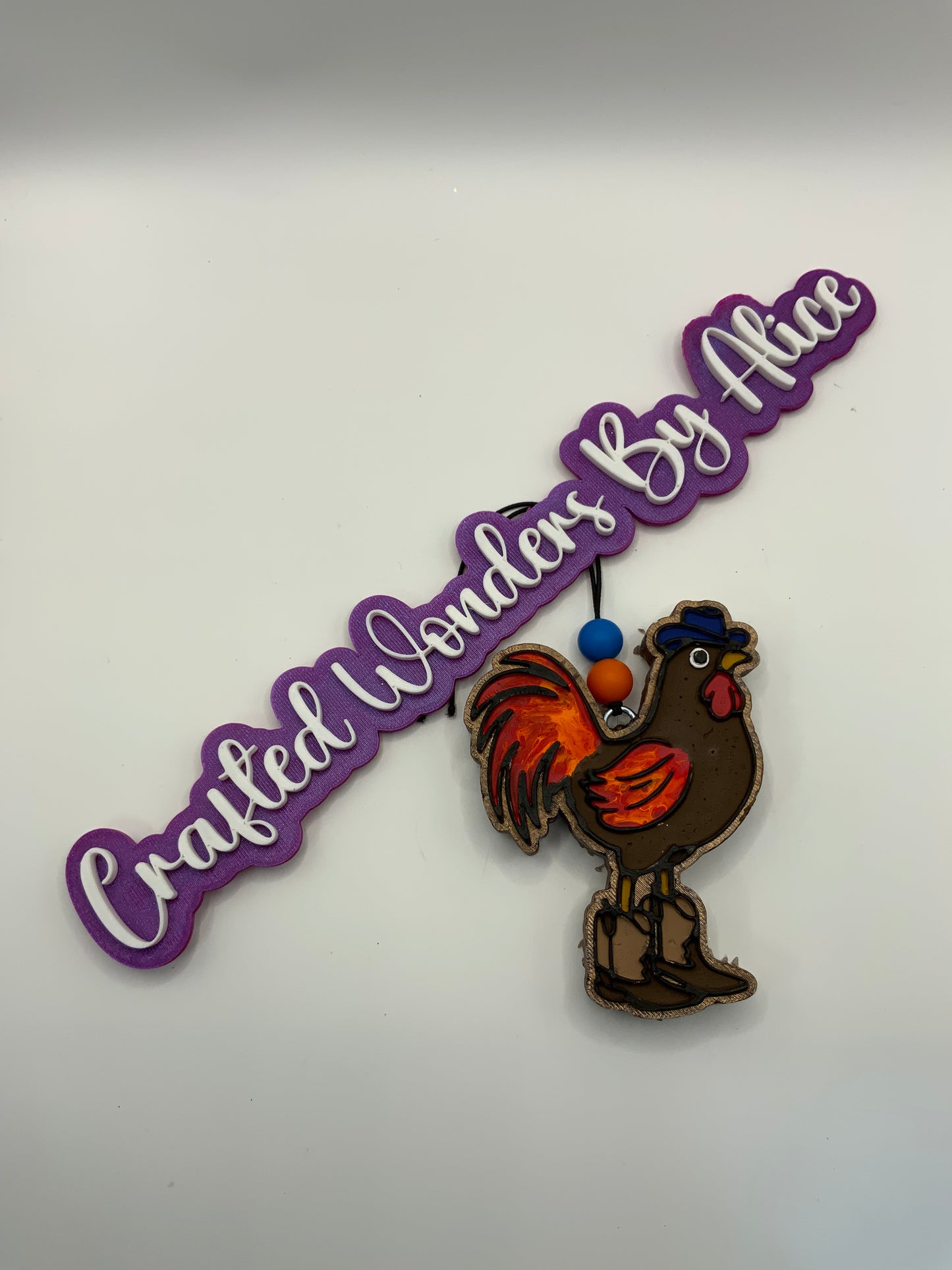 MTO {Rooster In boots} Freshie