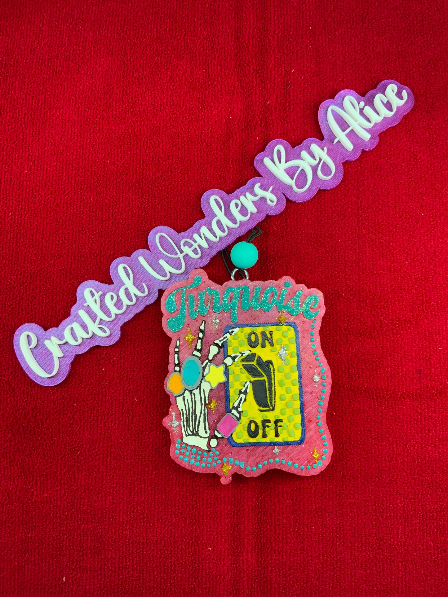 MTO {Turquoise On And Off} Freshie (Copy)