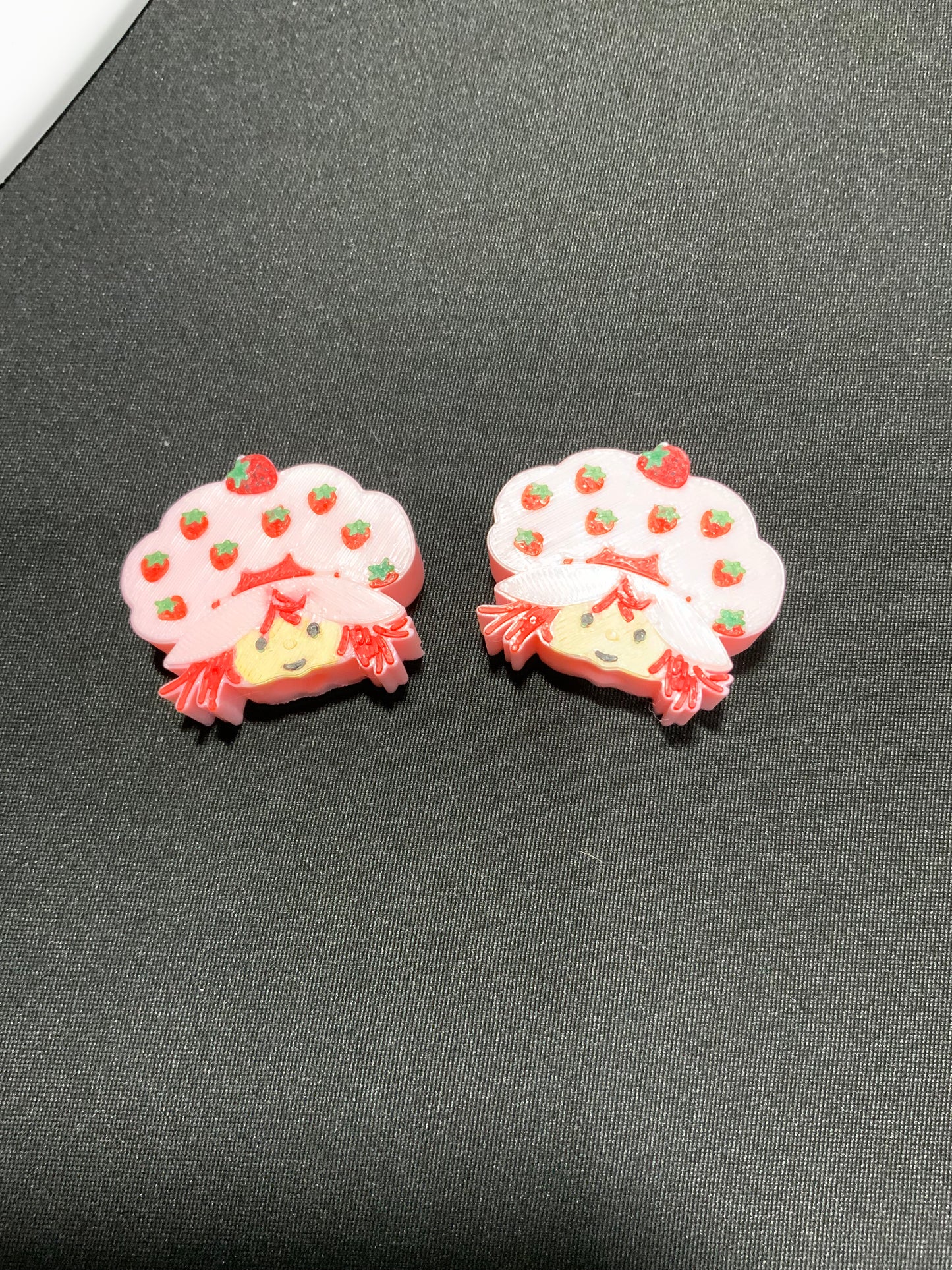 RTS {Strawberry Girl} Straw Topper