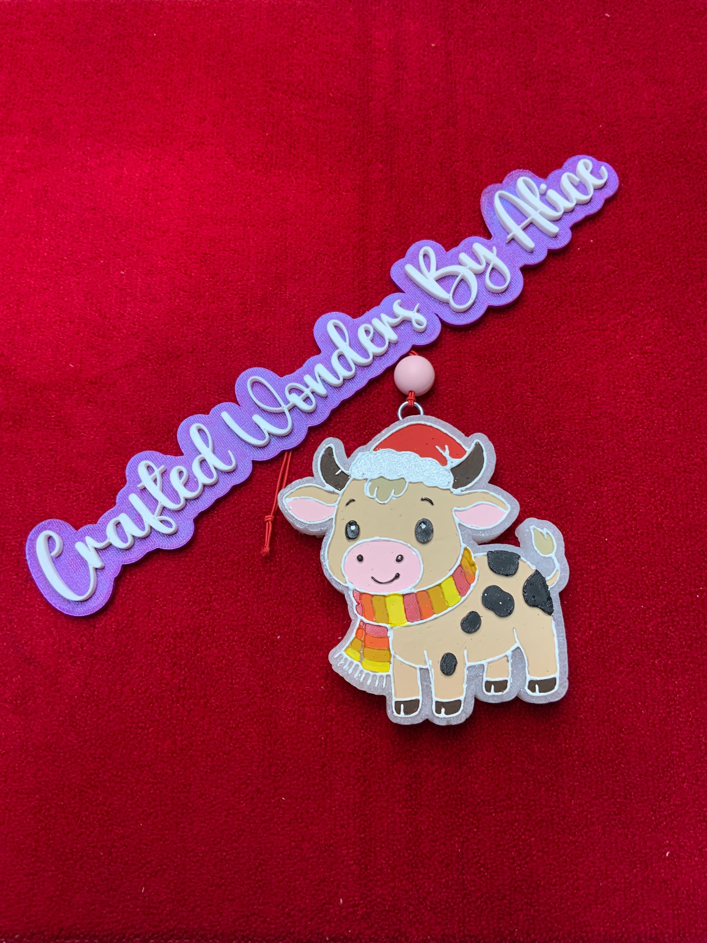 MTO {Christmas Cow} Freshie