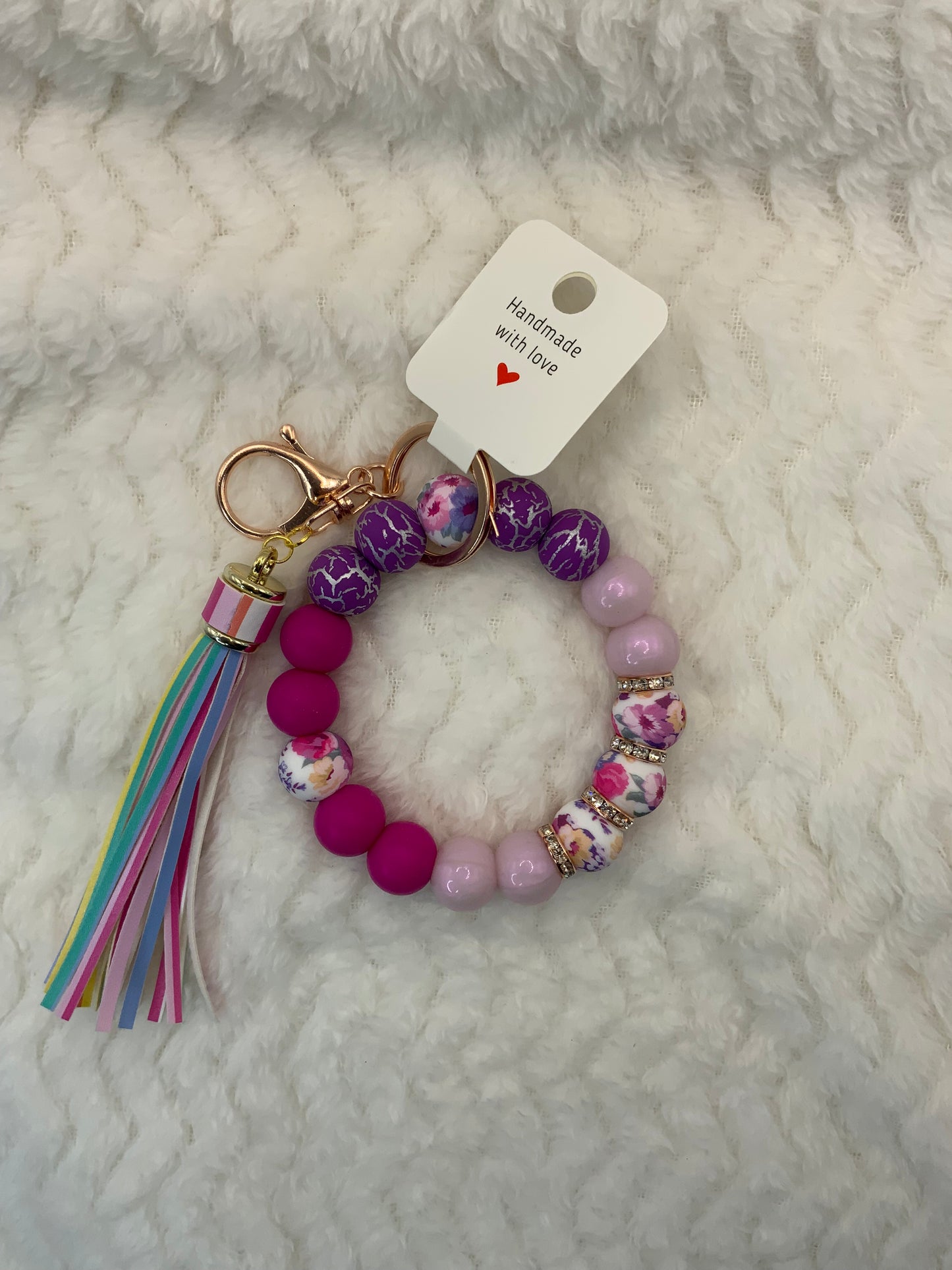 RTS {Colorful Floral Wristlet}