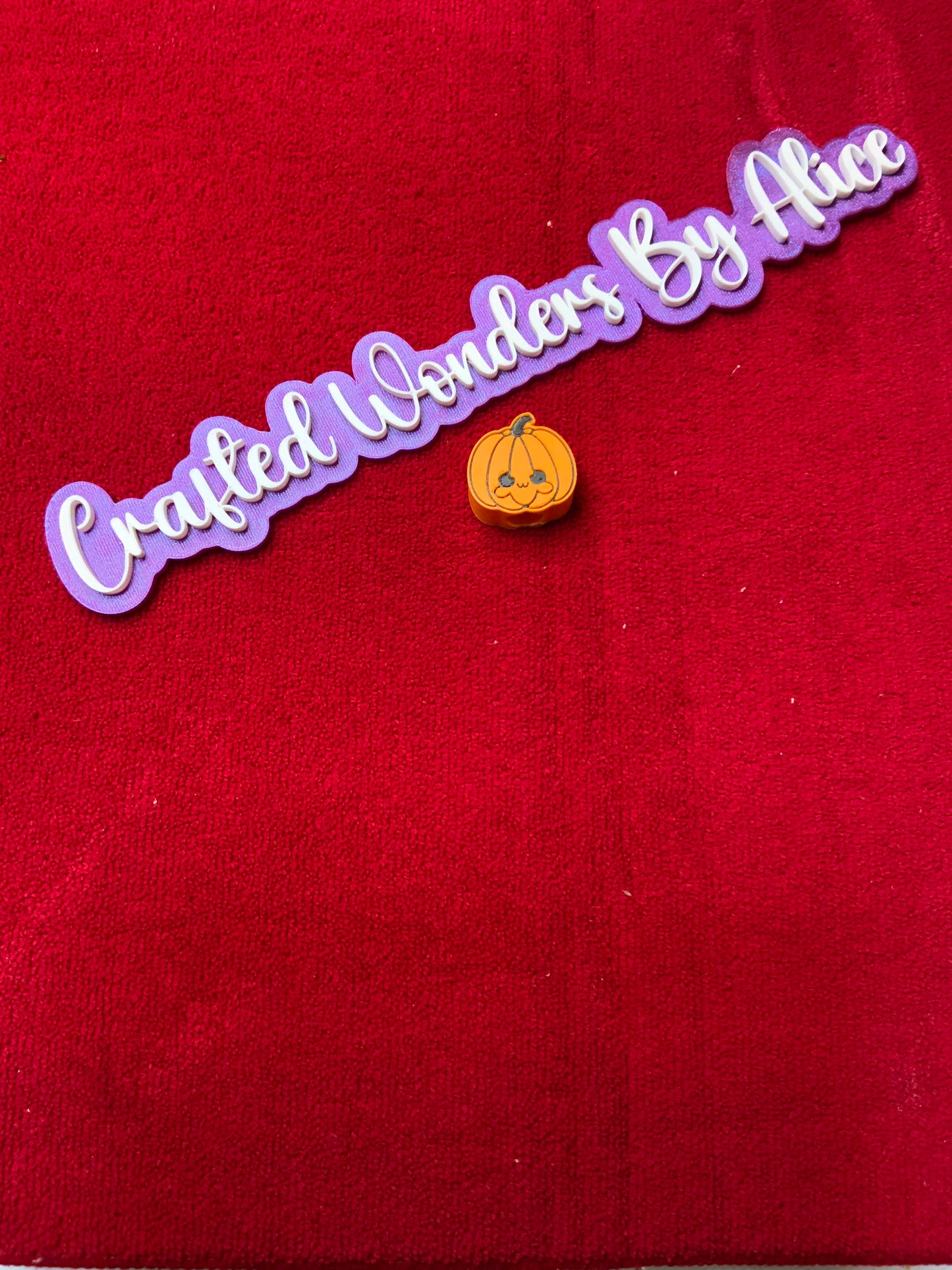 RTS {Pumpkin} Straw Topper