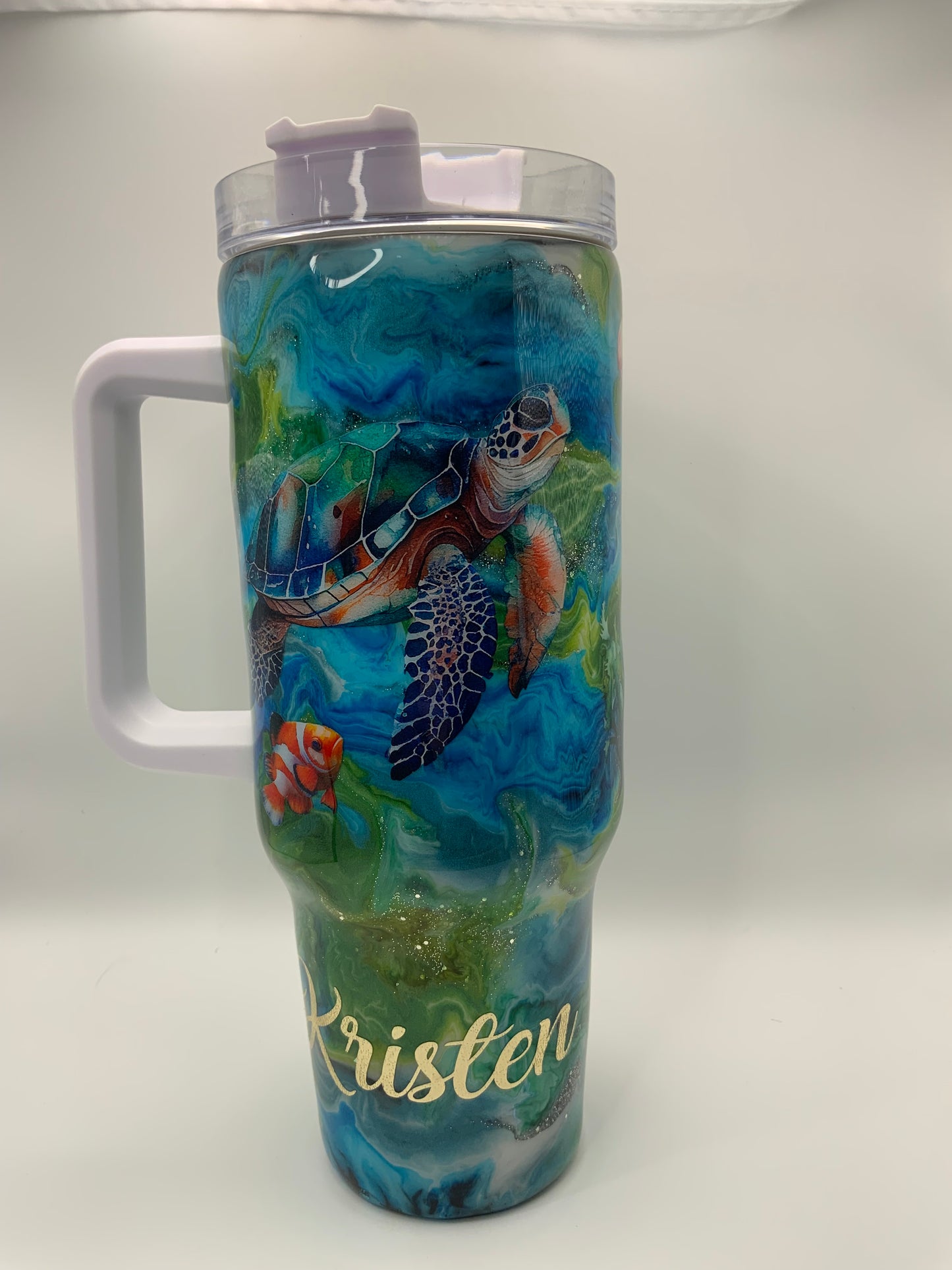 RTS Mica Swirl {Under The Sea} 40 oz