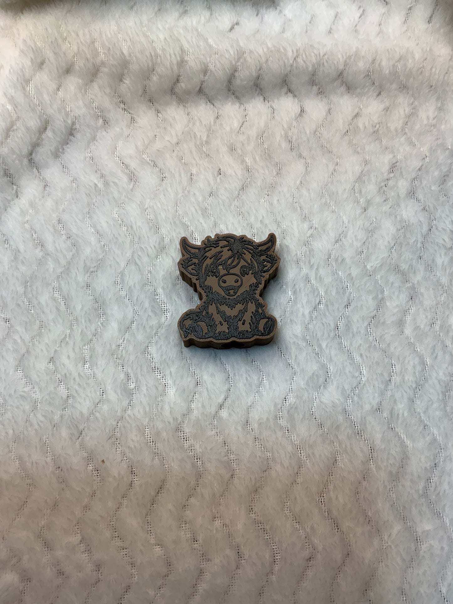 RTS {Highland Cow} Straw Topper
