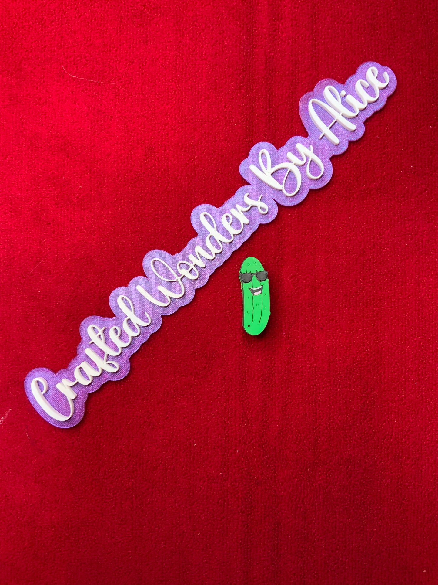 RTS {Pickle} Straw Topper