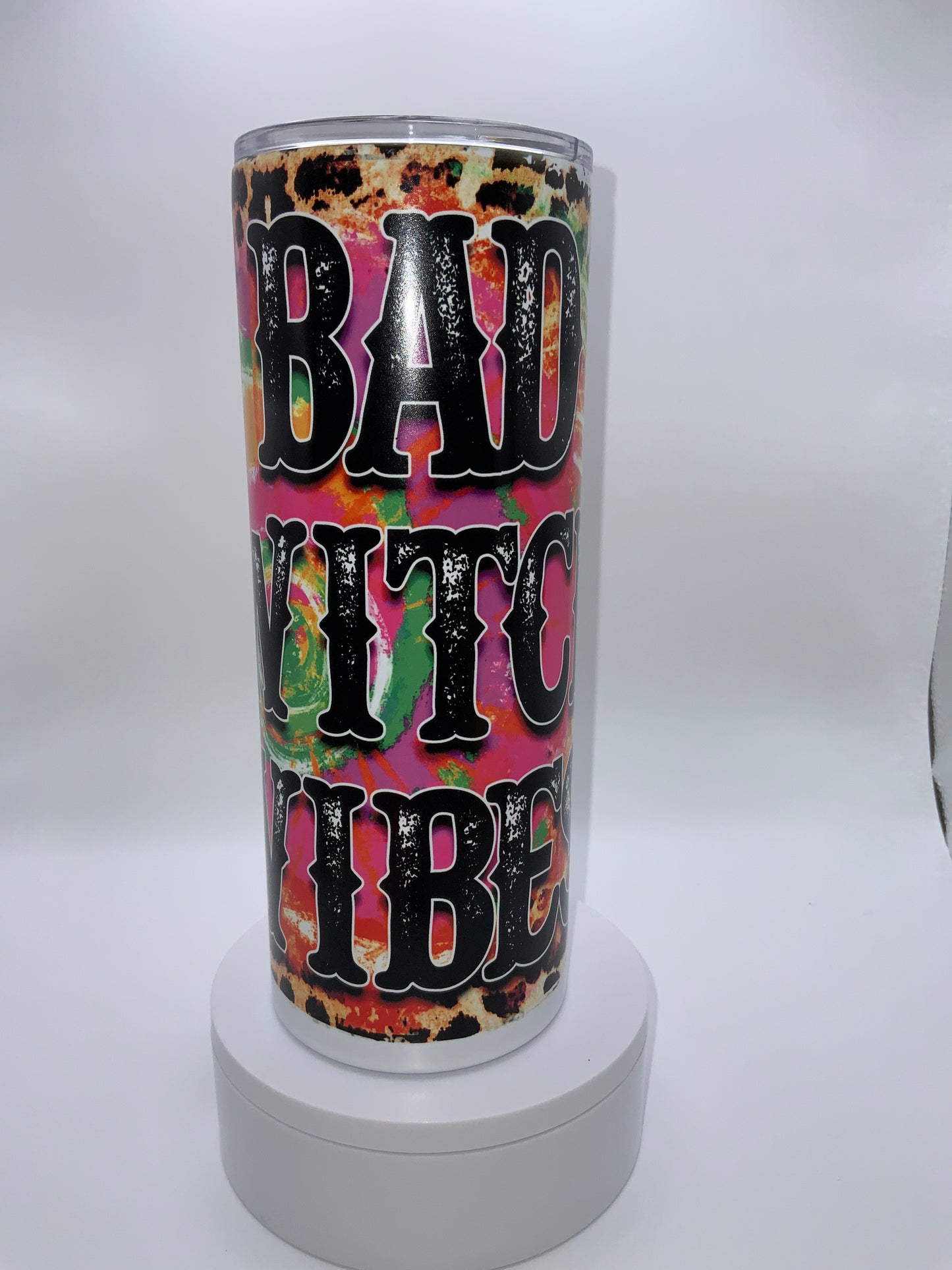 RTS {Bad Witch Vibes} 25oz Glows Green