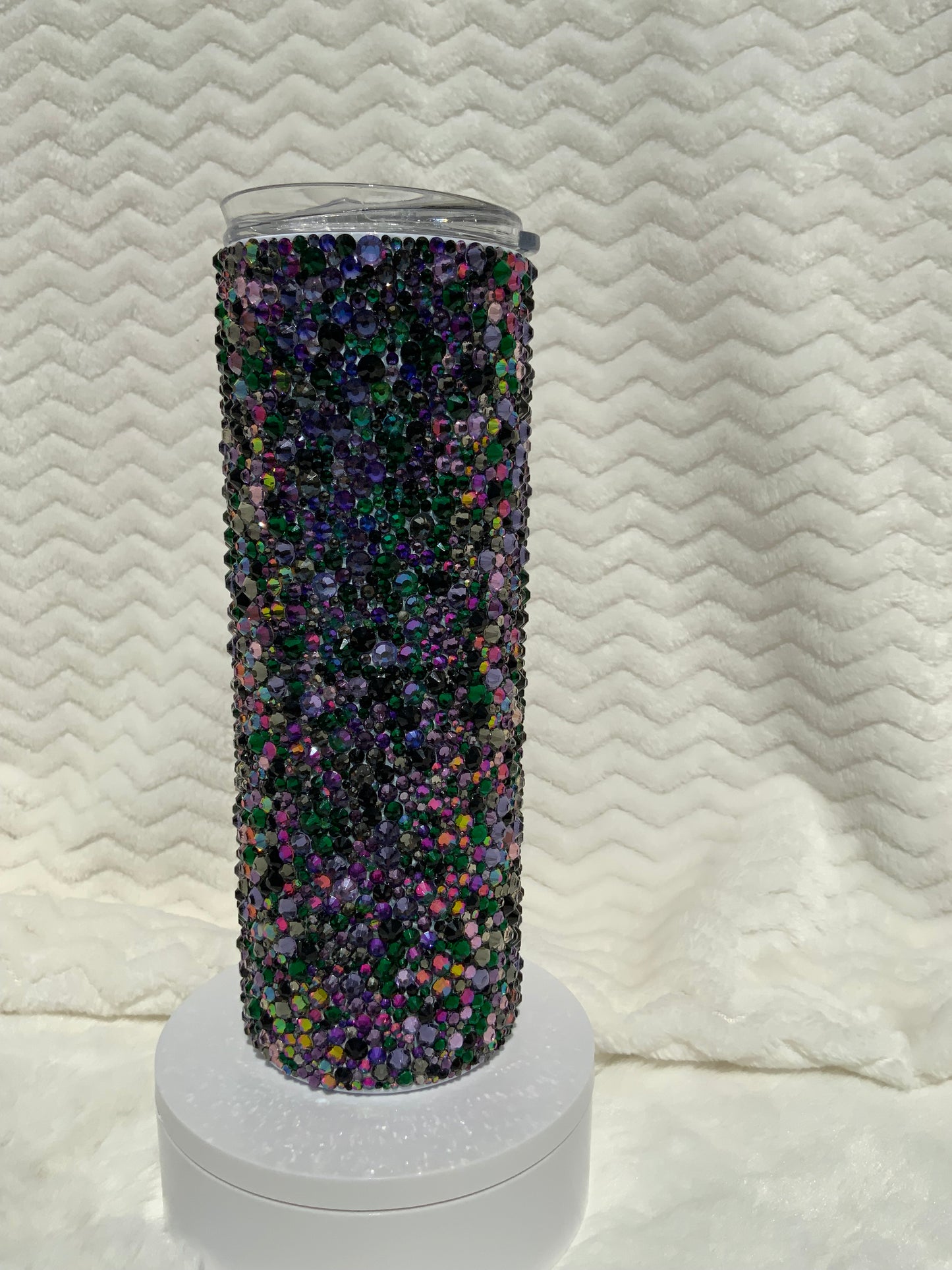 RTS {Purple Scattered} 20 oz Skinny