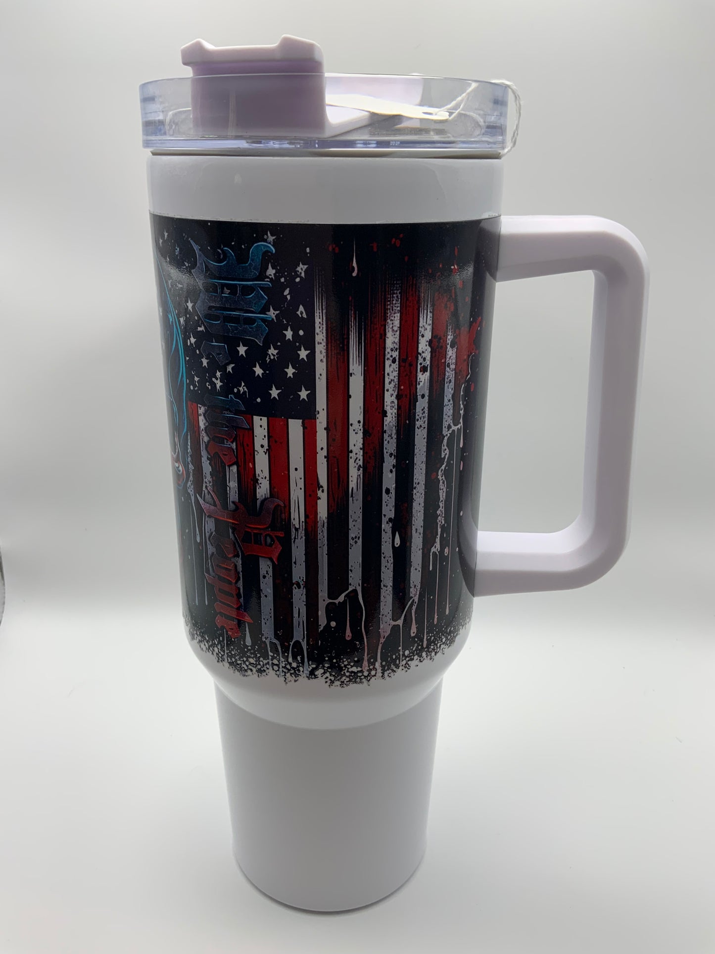 RTS {We The People White Handle} 40 oz