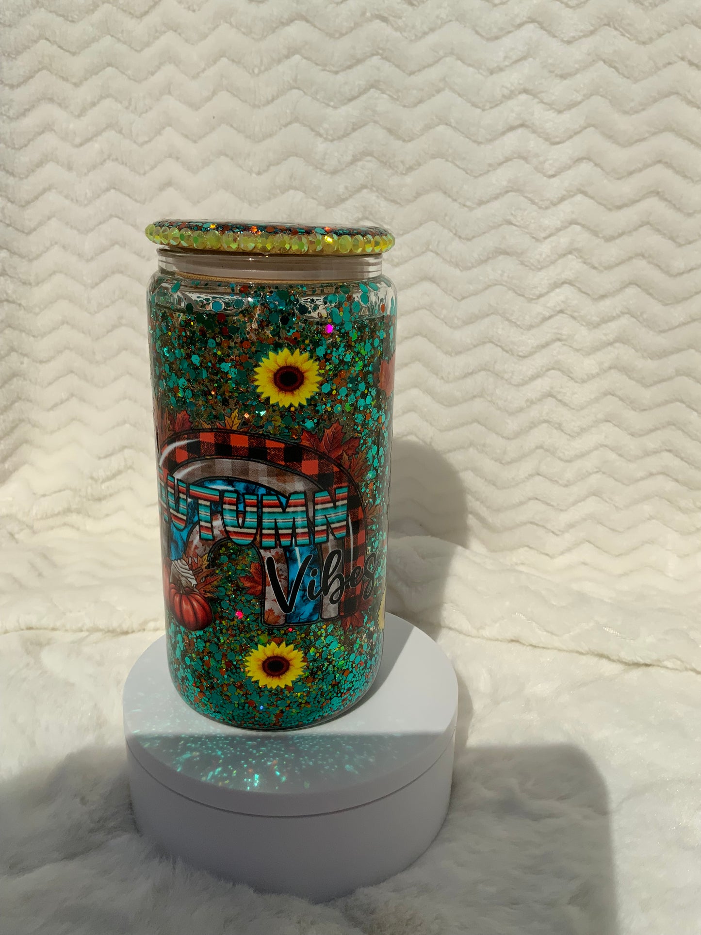 RTS {Autumn Vibes} 16oz Snow Globe