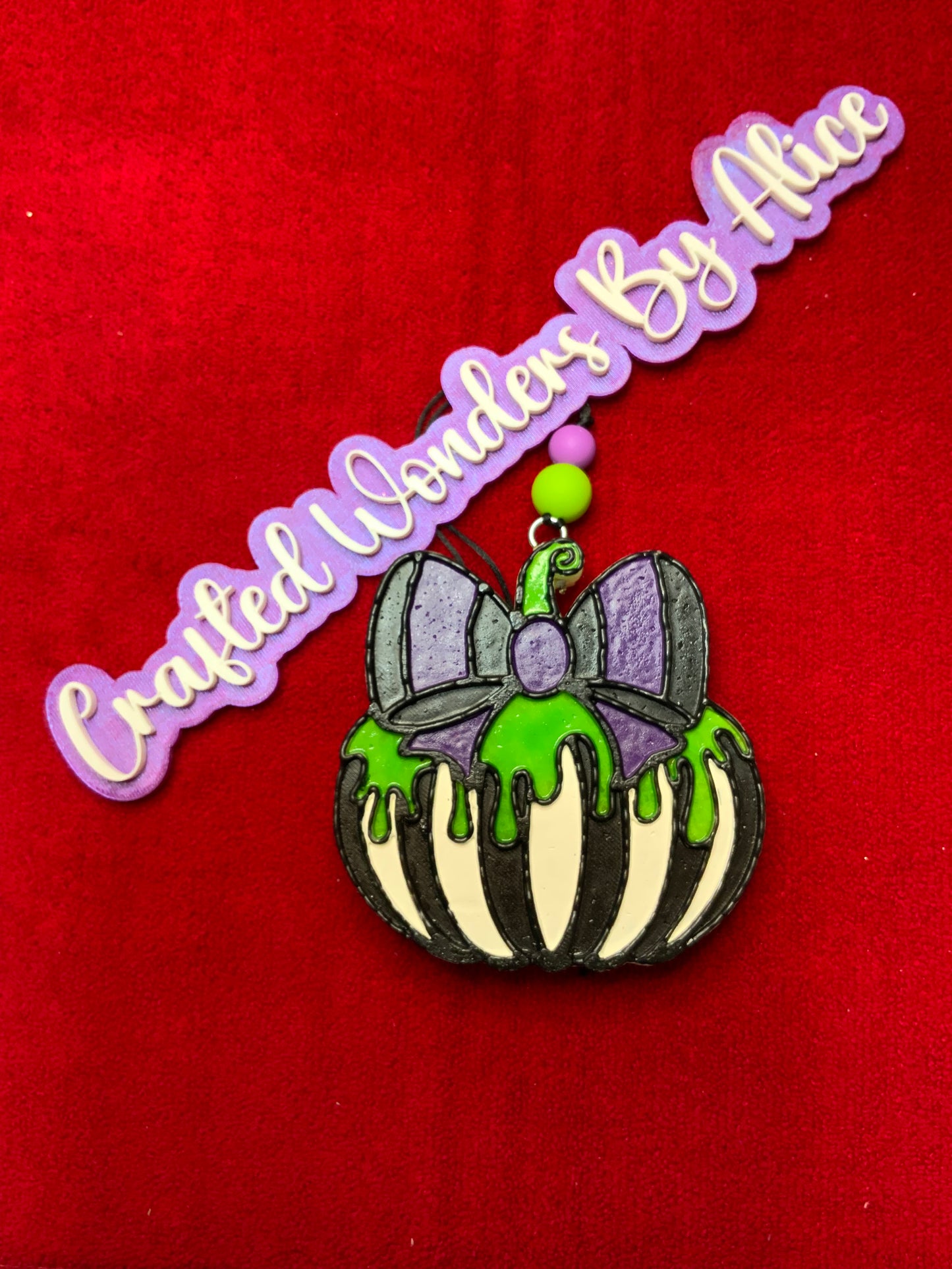 MTO {Beetle Juice Pumpkin} Freshie