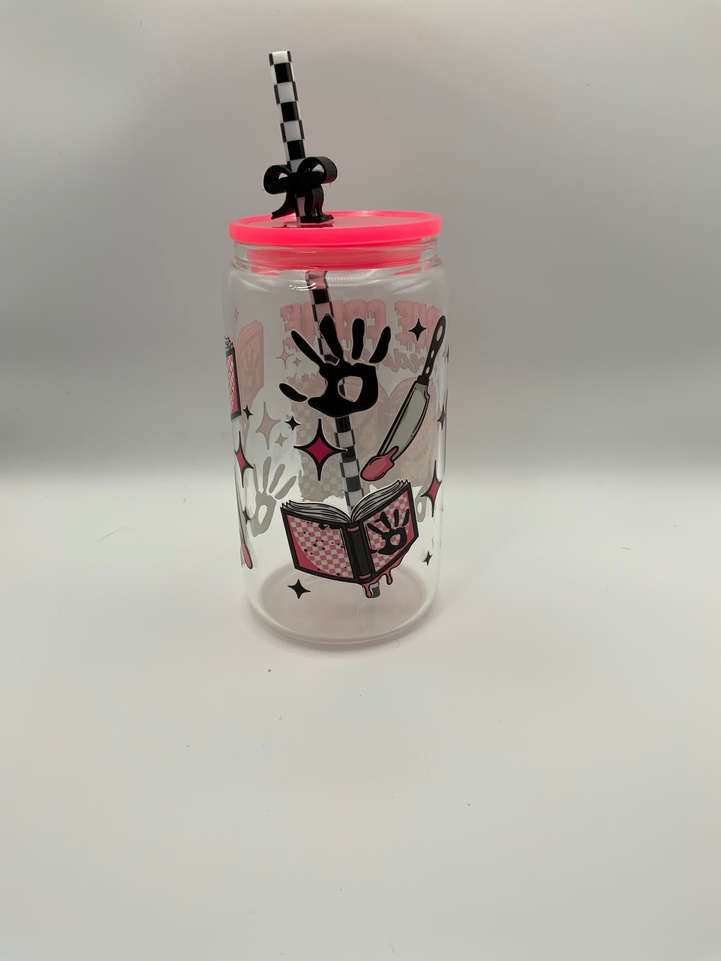 RTS Glass Can {True Crime} 16 oz