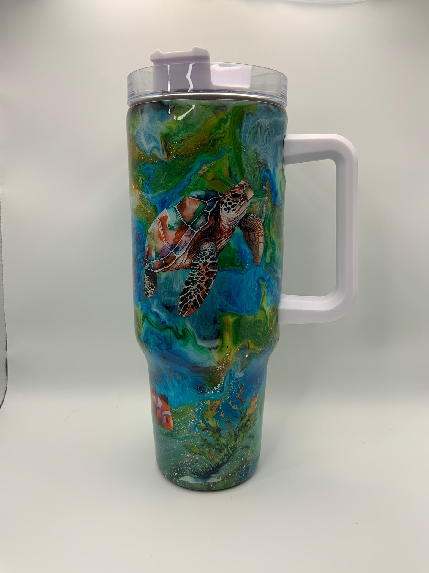 RTS Mica Swirl {Under The Sea} 40 oz