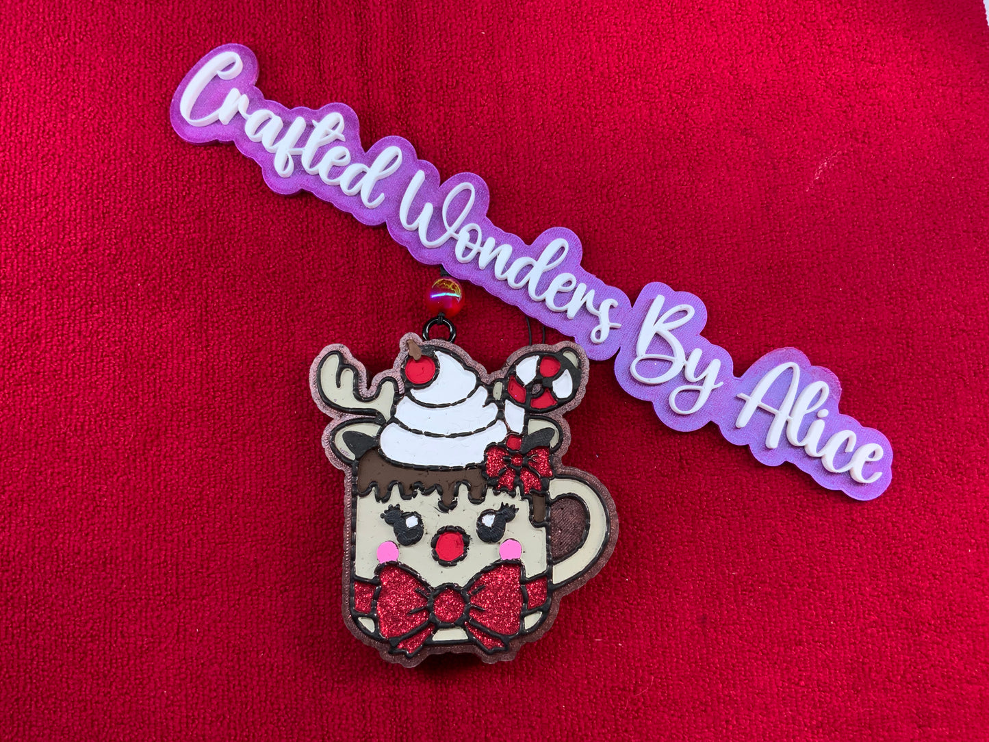 MTO {Raindeer Mug } Freshie