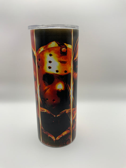 RTS {Jason, Micheal Myers, Exorcist} 25oz Straight Glows Green