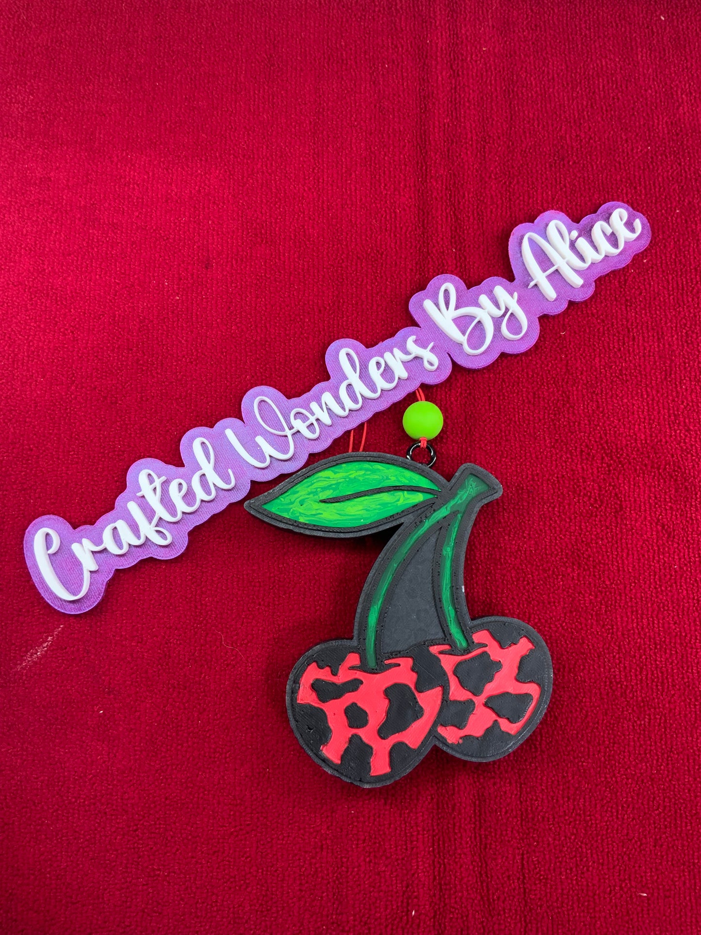 MTO {Cow Cherries} Freshie