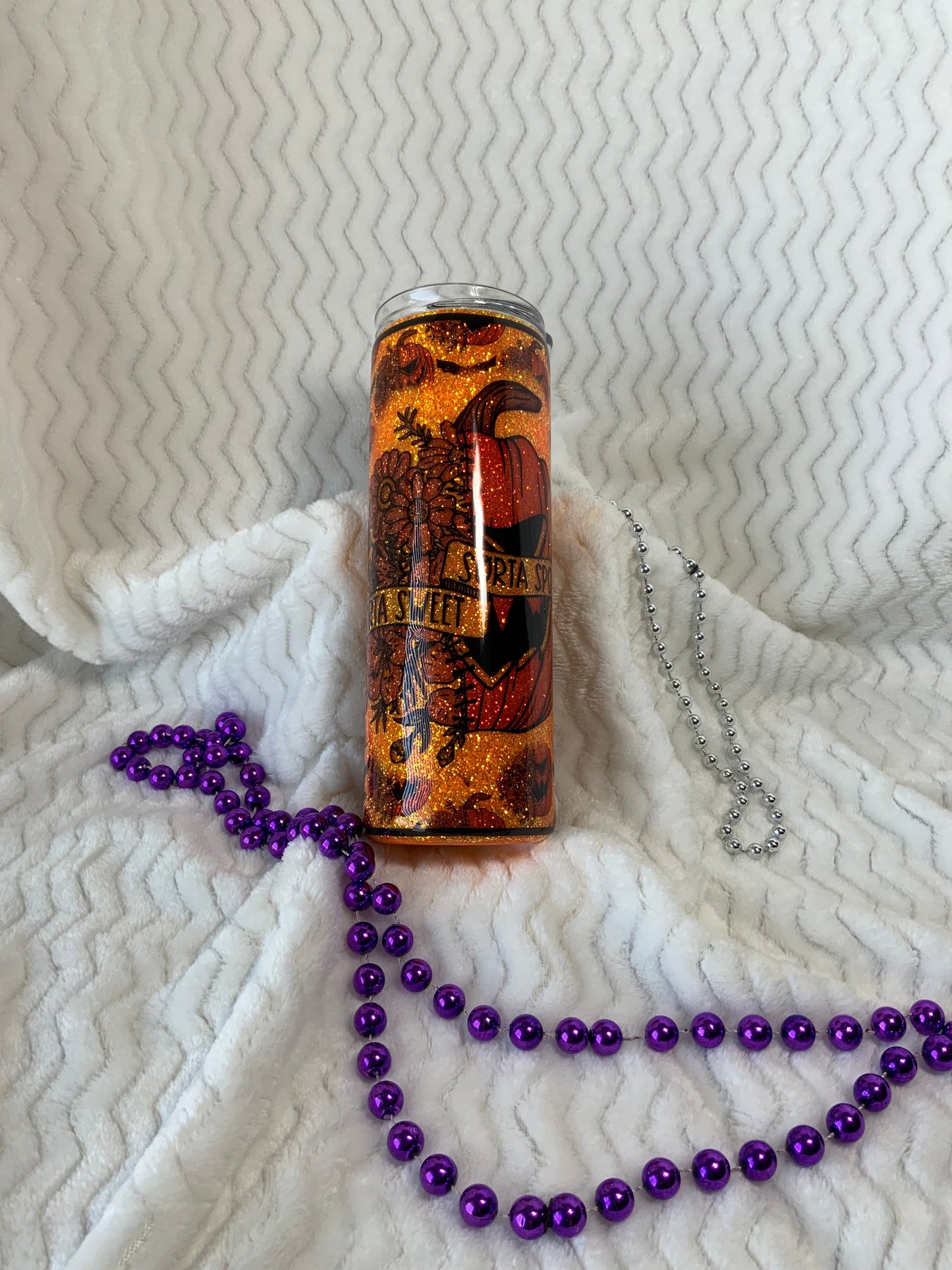 RTS {Sorta Sweet Sorta Spooky} 20oz Skinny