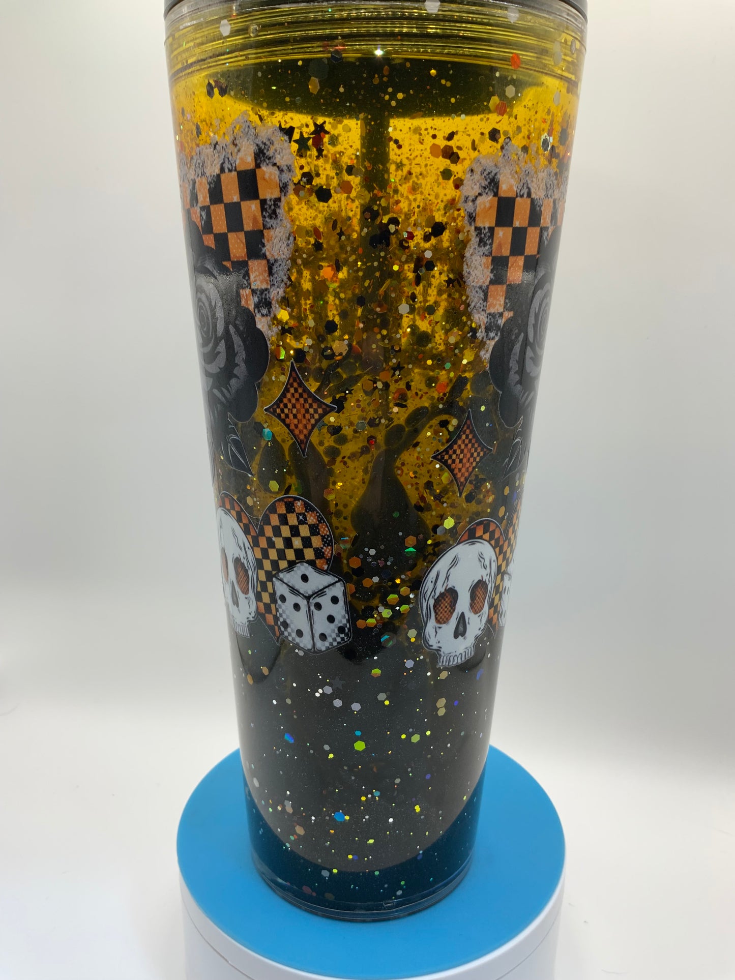 RTS {I Matched Energy How We Going To Act} 24 oz Lava Snow Globe Cup