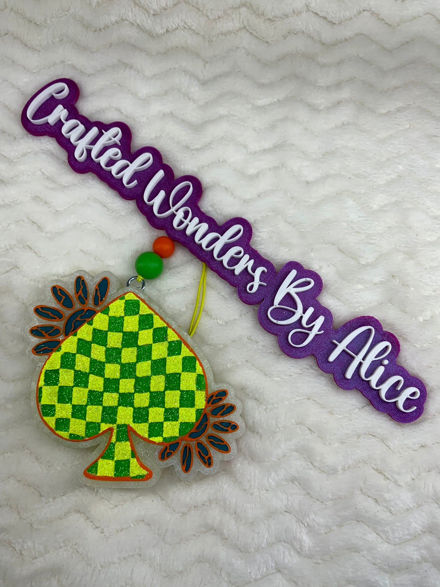 MTO {Checkered Spade} Freshie