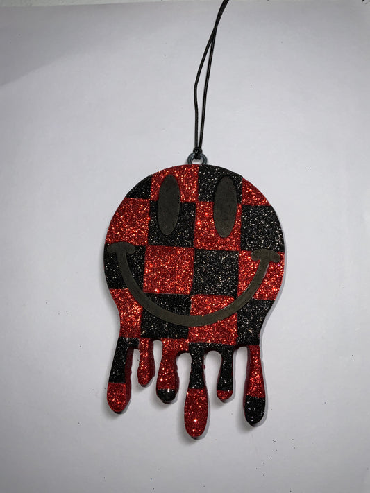 MTO {Checkered Drip Face} Freshie