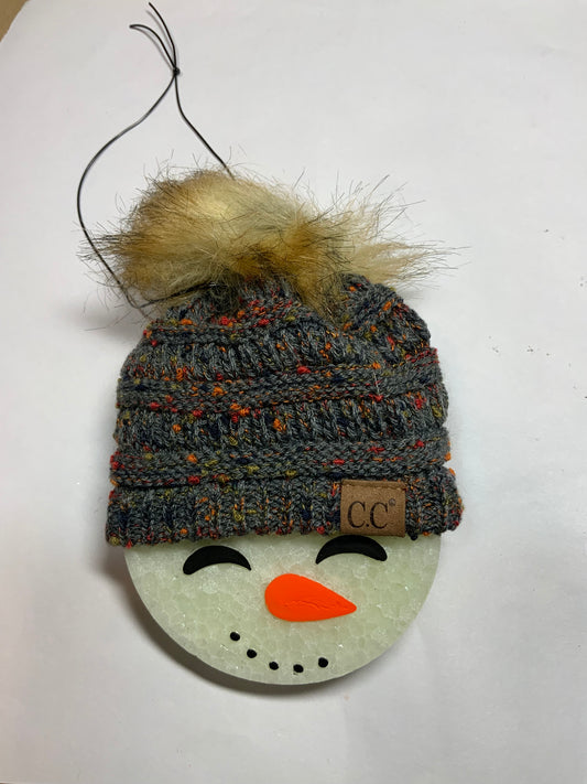 MTO {Snow Man Beanie Key chain} Freshie