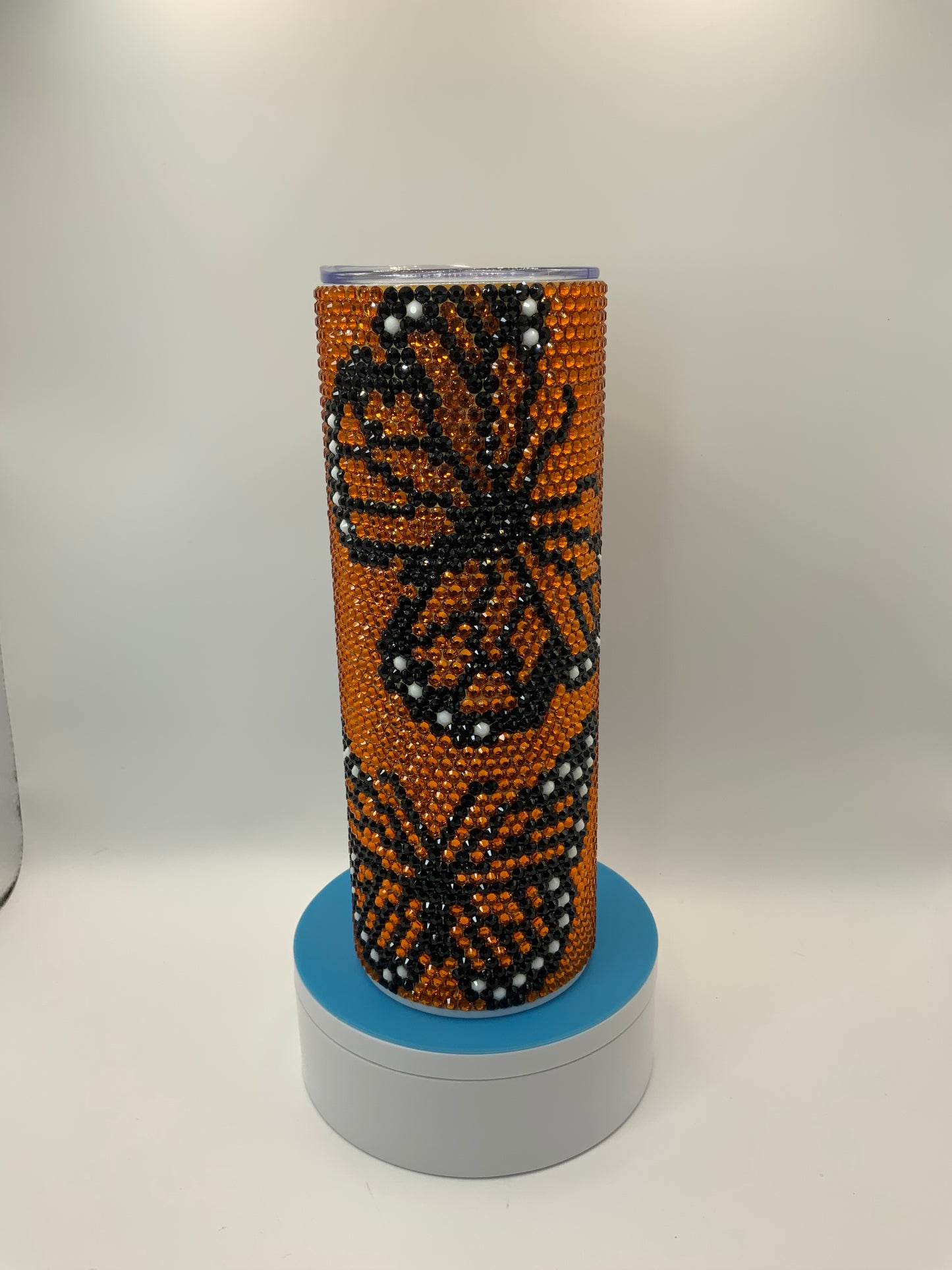 RTS {Rhinestone Monarch} 20 oz Skinny