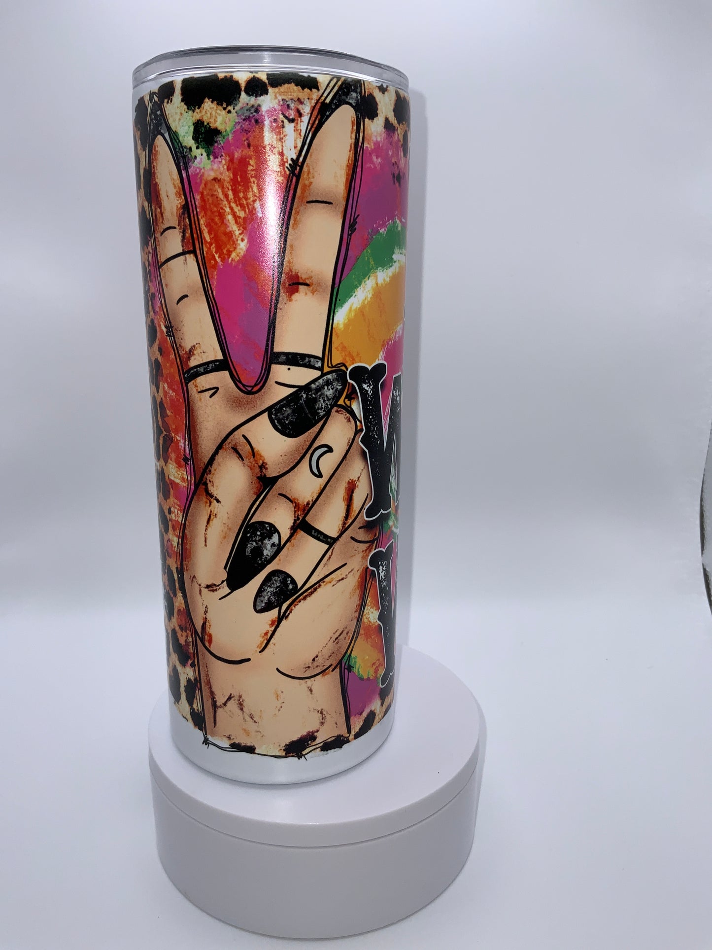 RTS {Bad Witch Vibes} 25oz Glows Green