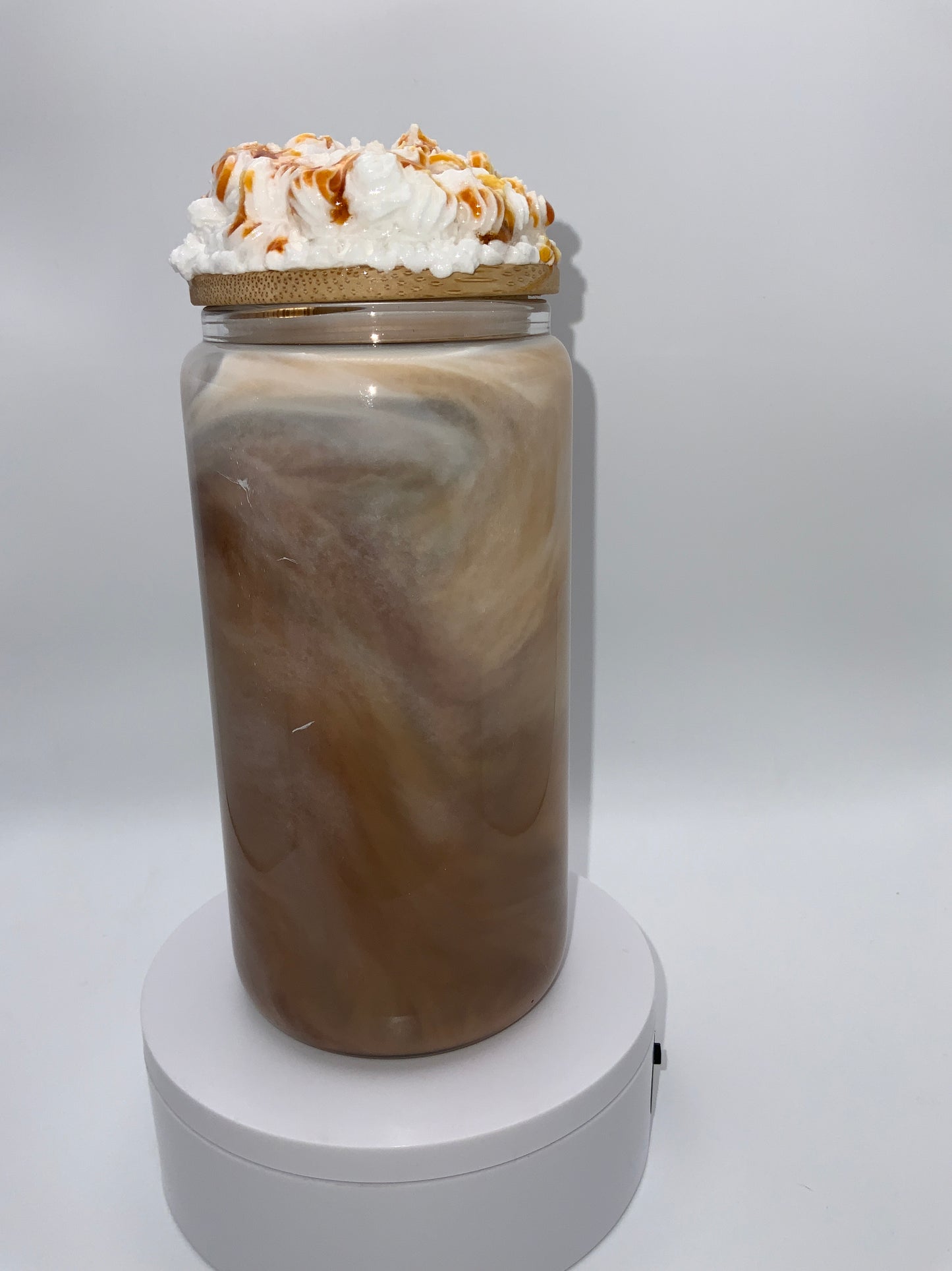 RTS {Iced Coffee & Addict} 16 oz Snow Globe