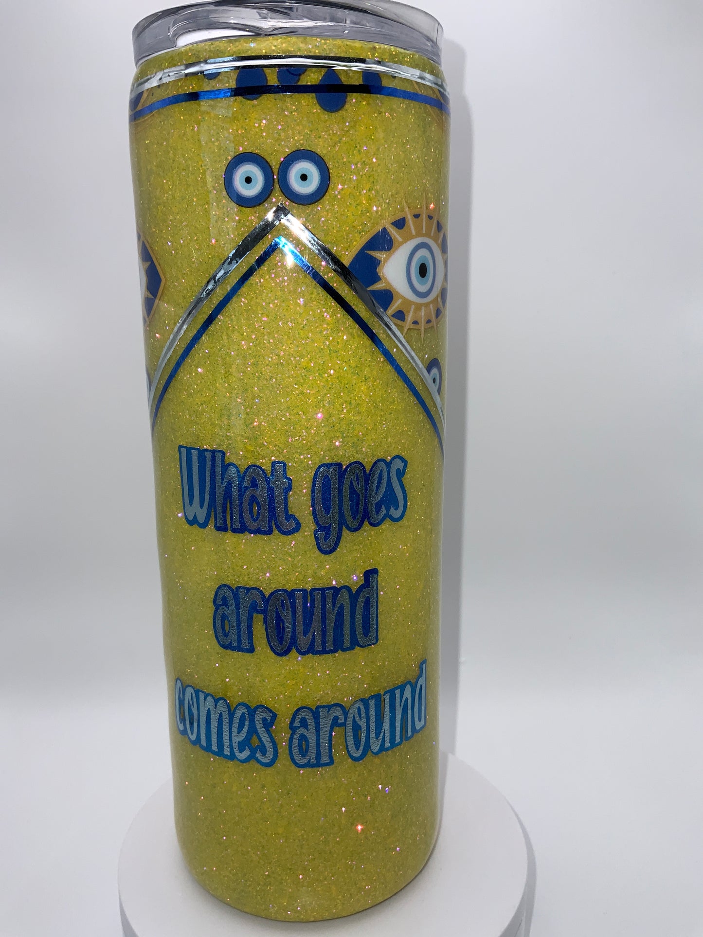RTS {What Goes Around Comes Around} 20 oz Skinny