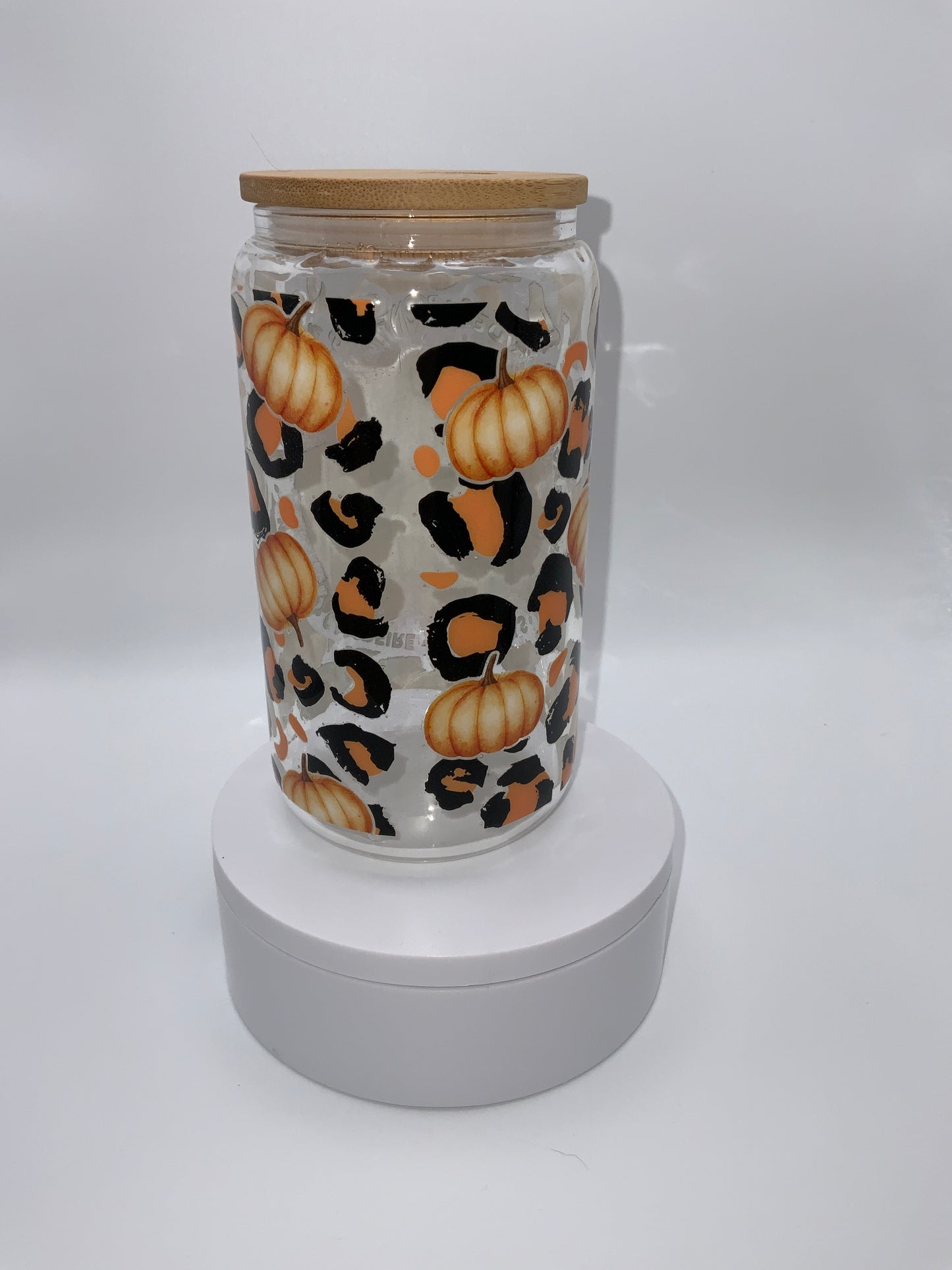 RTS {Fall, Leaves, Hayrides, Campfire} 16 oz Glass Cup