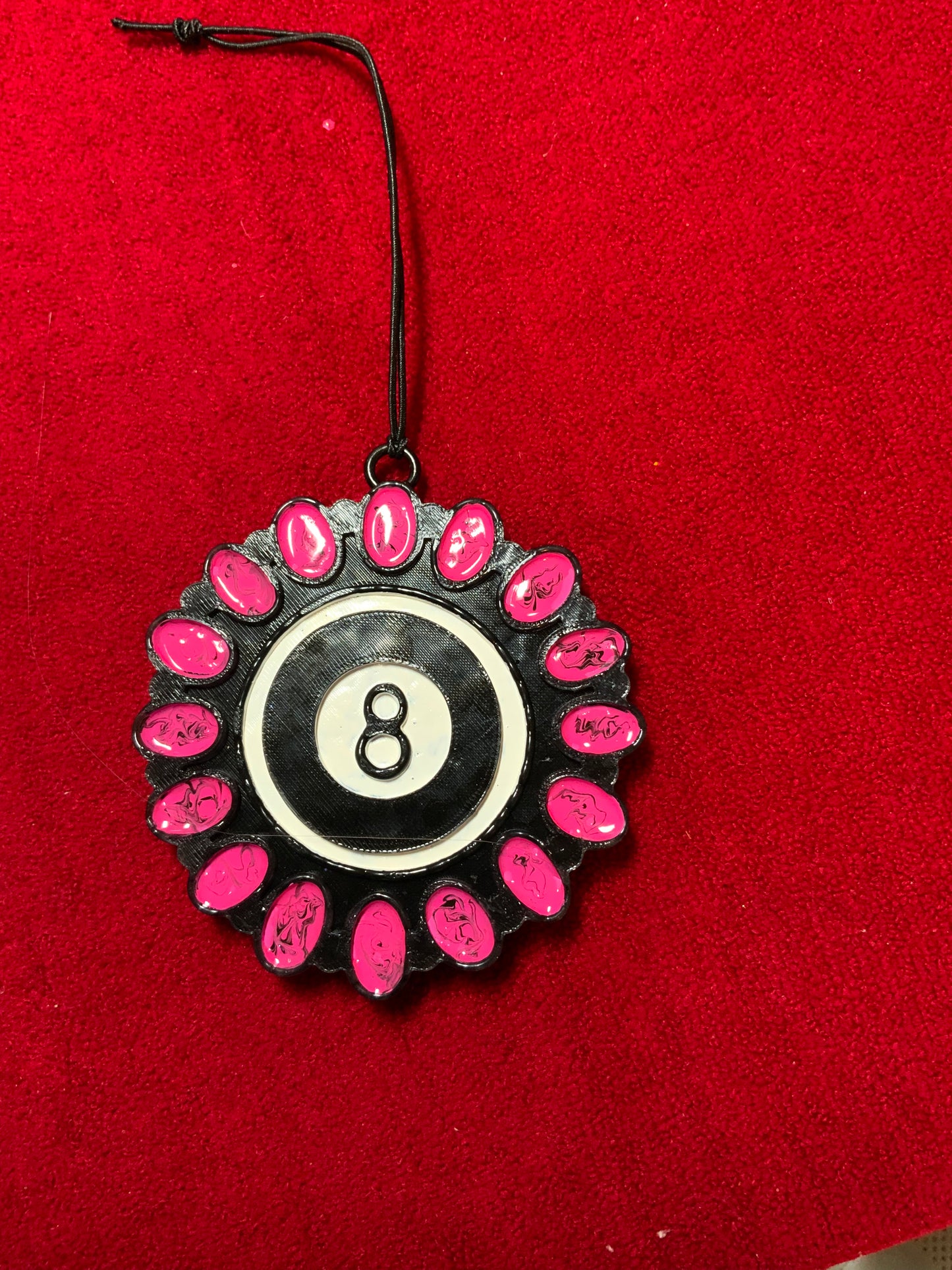 MTO {Concho 8 Ball} Freshie