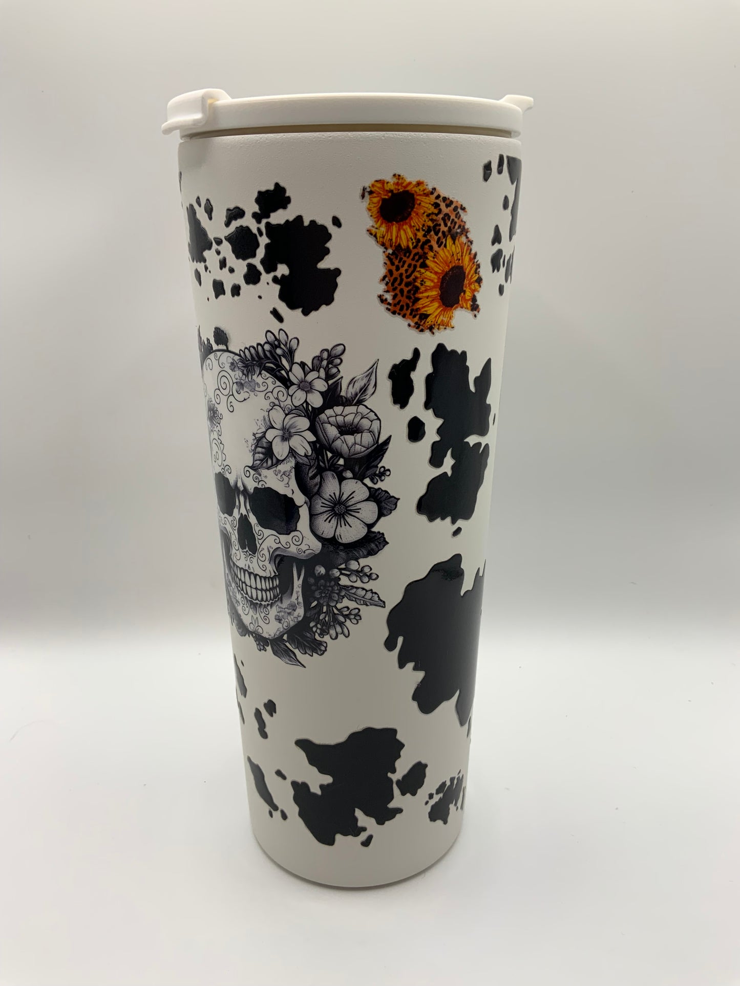 RTS {Skull/Cow Pattern} 20 oz Skinny