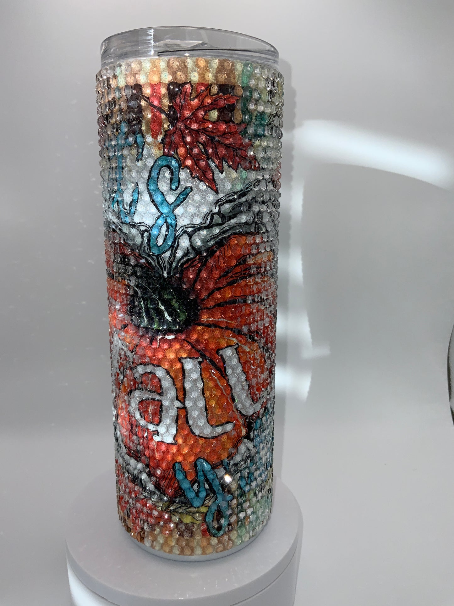 RTS {It’s Fall Y’all} Rhinestone 20 oz Skinny