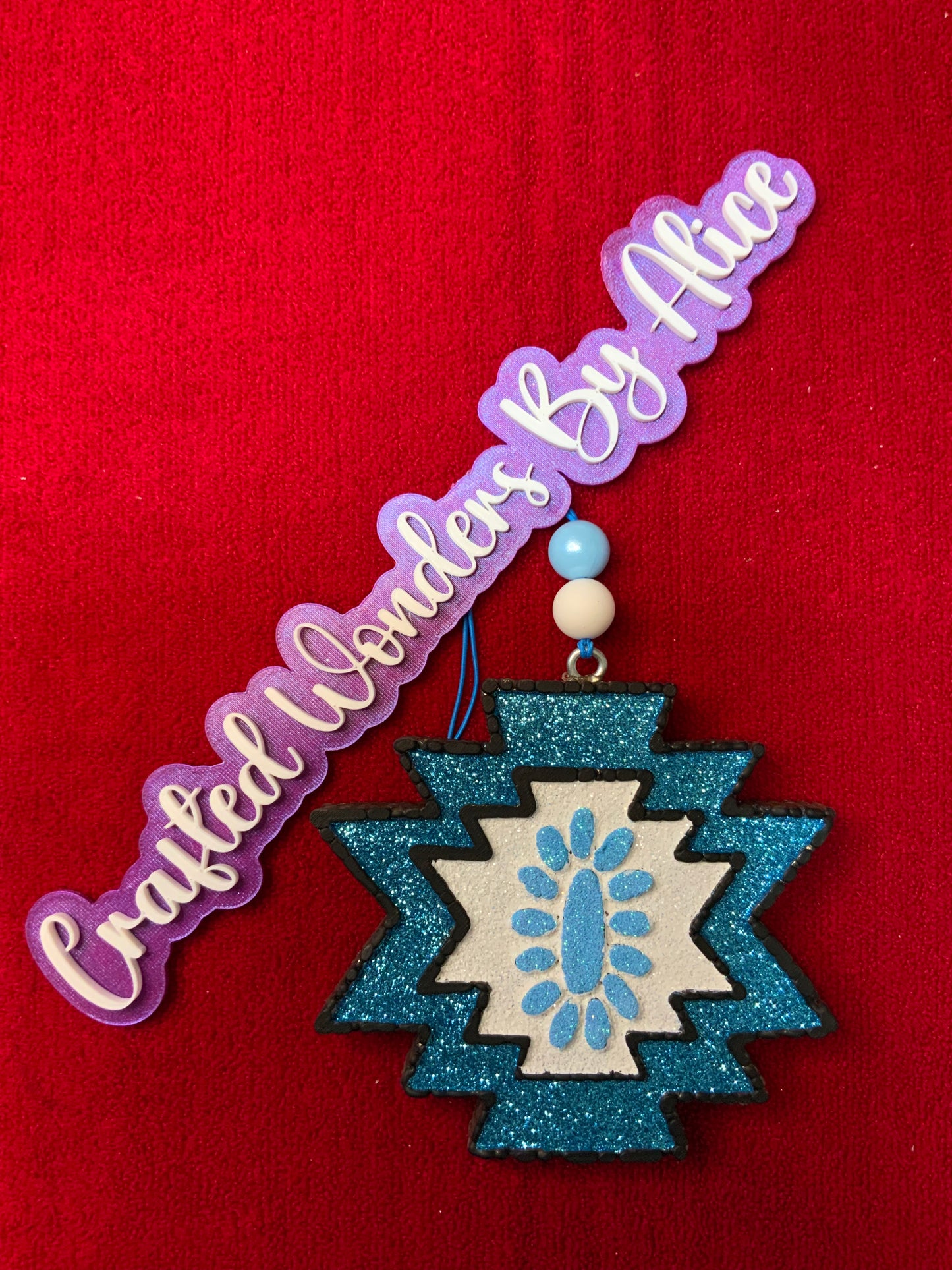 MTO {Aztec With Stone} Freshie