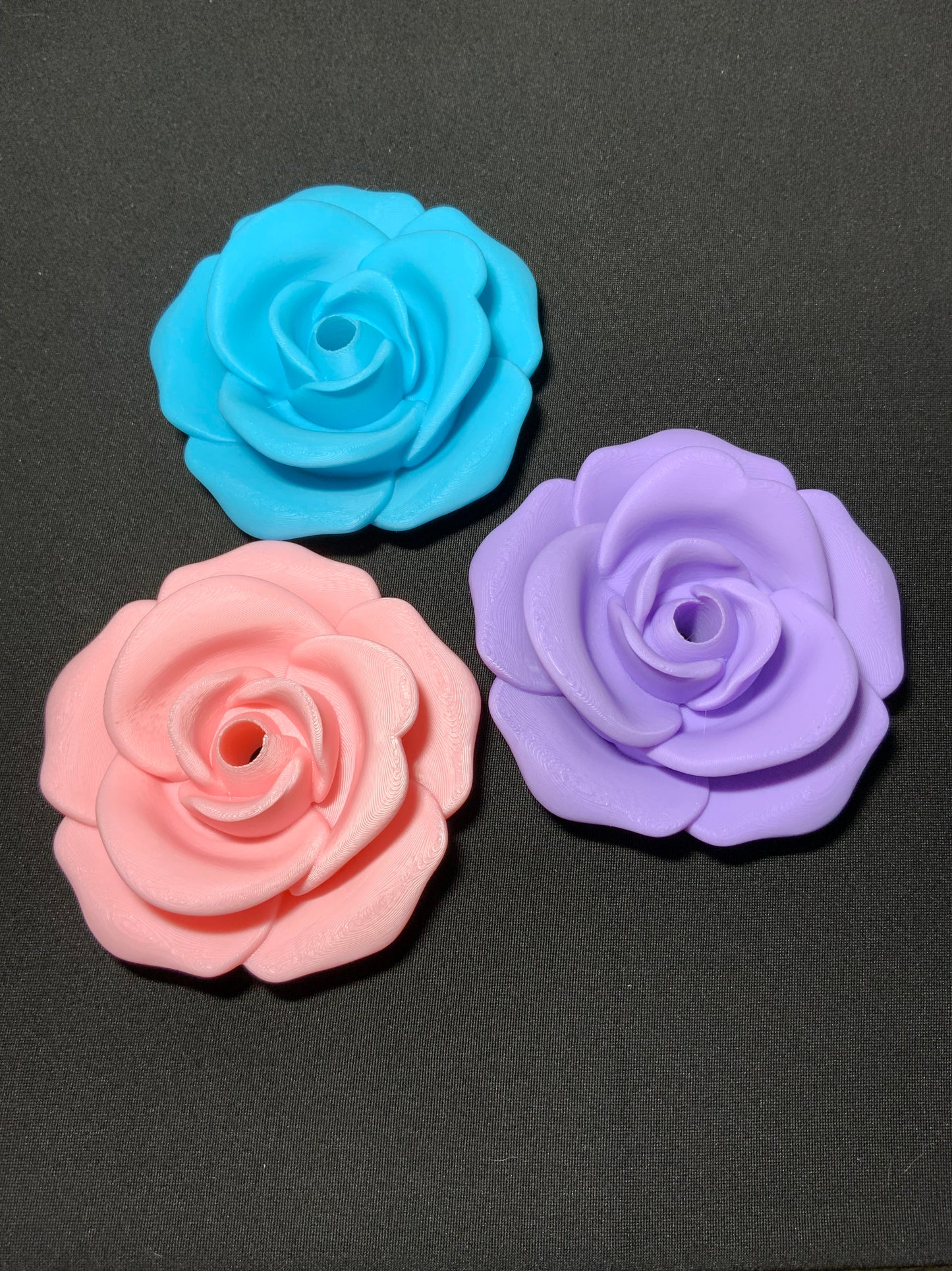RTS {Large Rose} Straw Topper