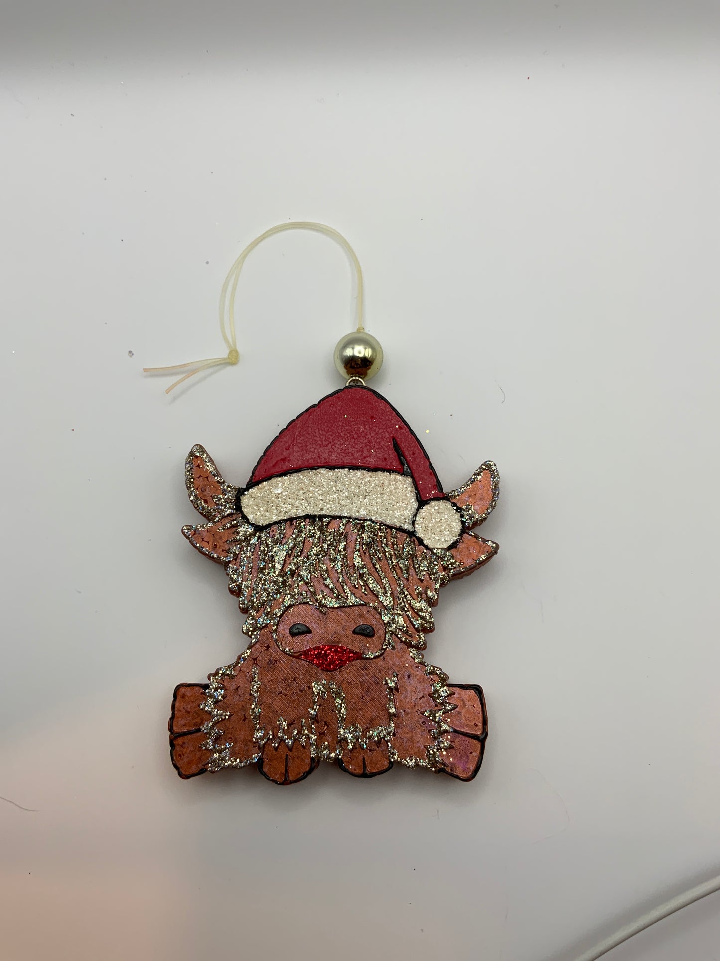 MTO {Highland Santa Hat Cow Freshie}