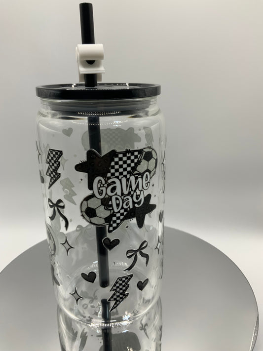 RTS {Game Day} 16 oz Glass Cup