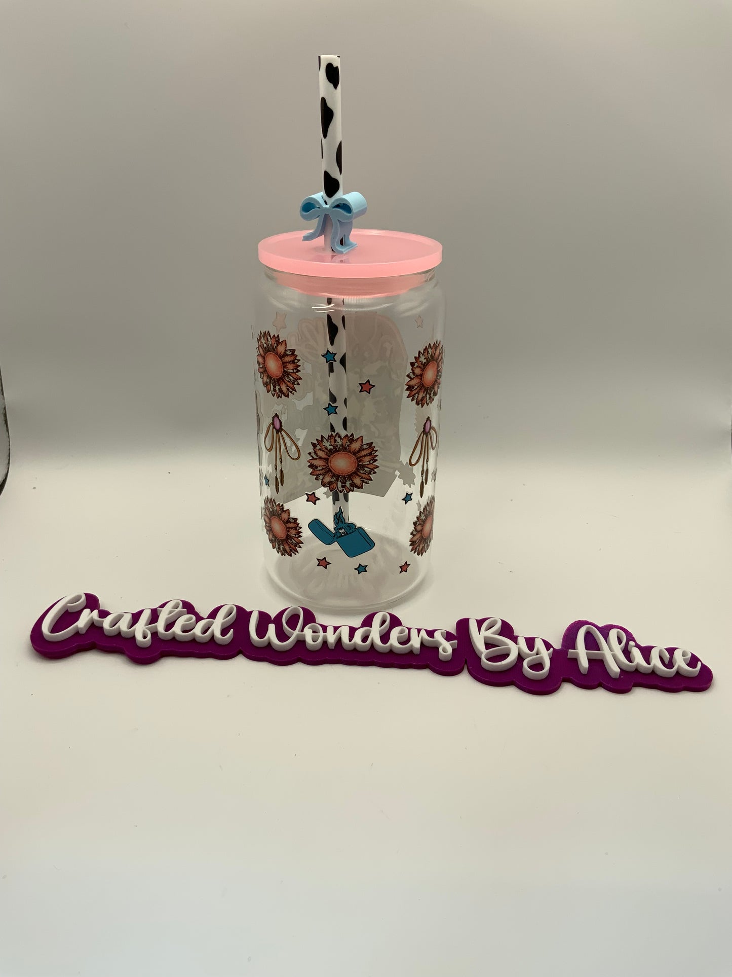 RTS Glass Can {Buck Around And Find Out} 16 oz