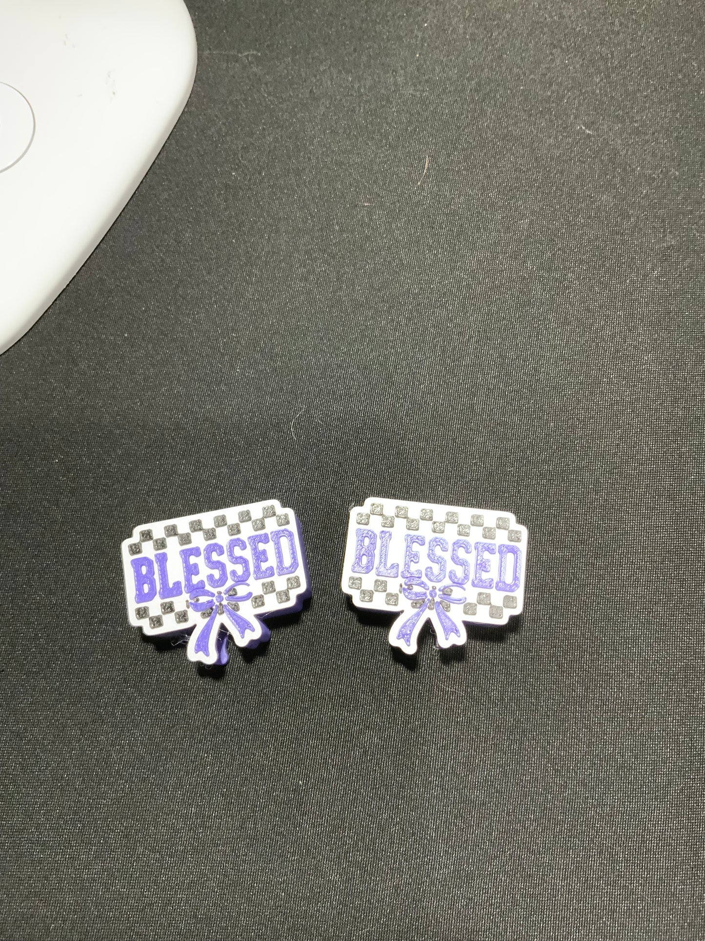 RTS {Blessed} Straw Topper