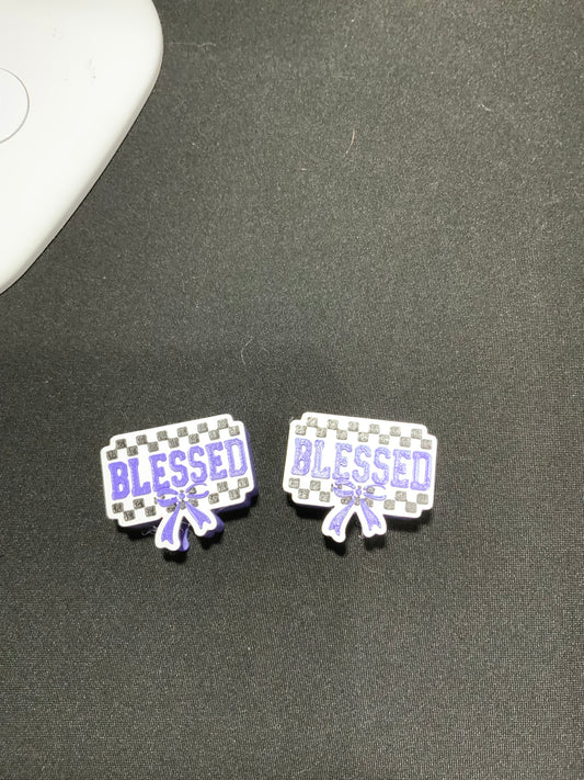 RTS {Blessed} Straw Topper