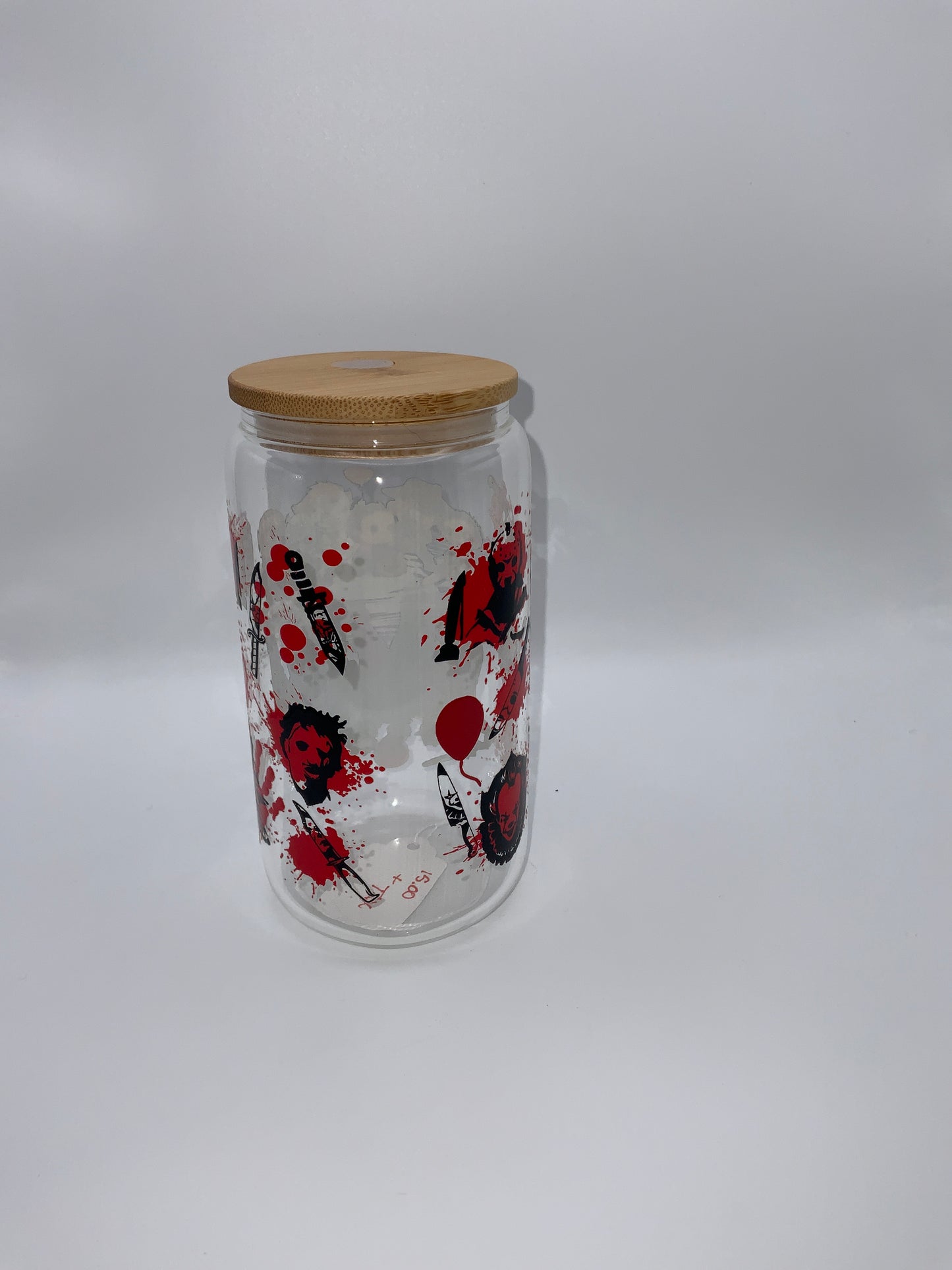 RTS {Halloween Babies} 16 oz Glass Cup