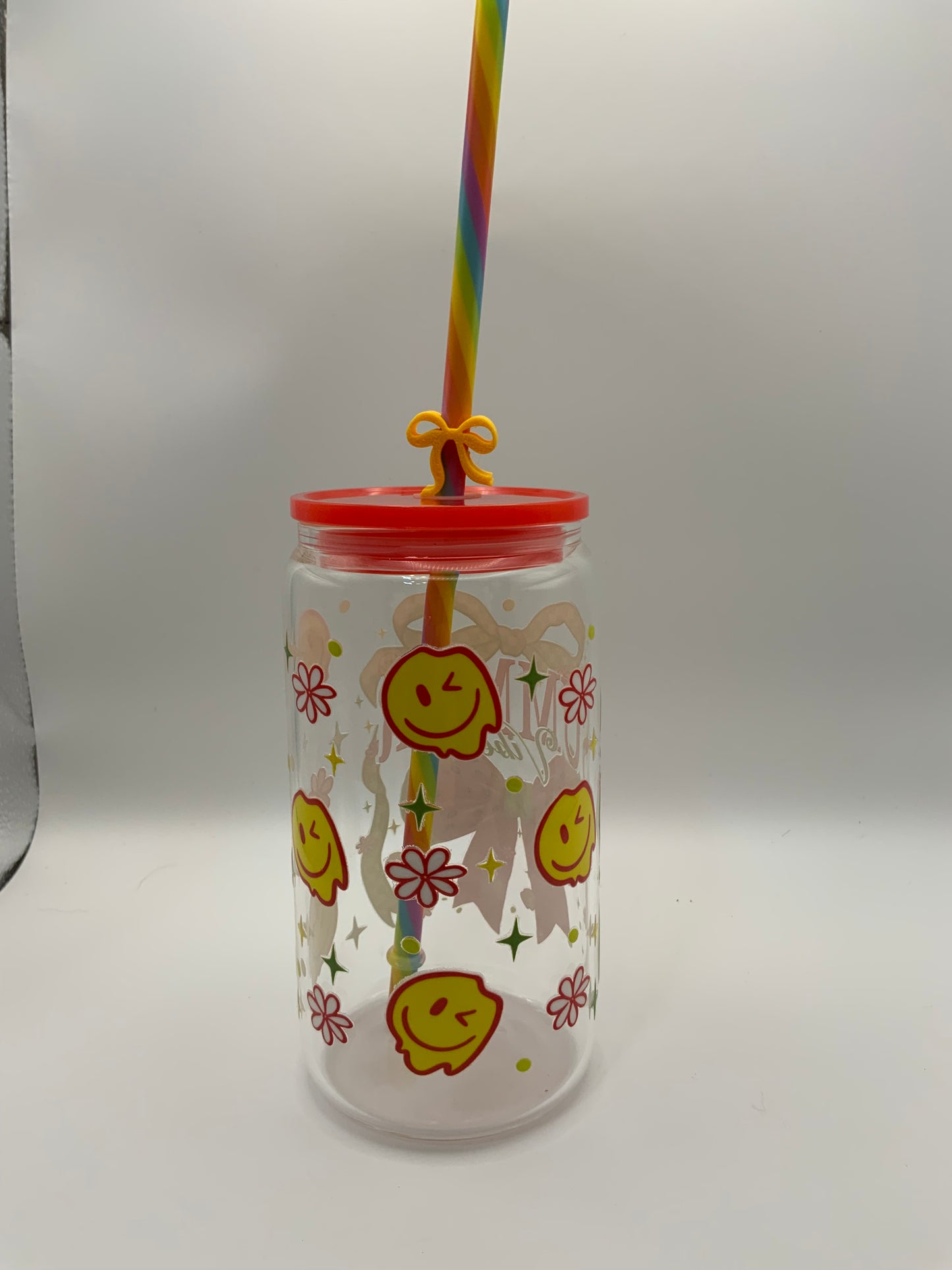 RTS Glass Can {Summer Vibes} 16 oz