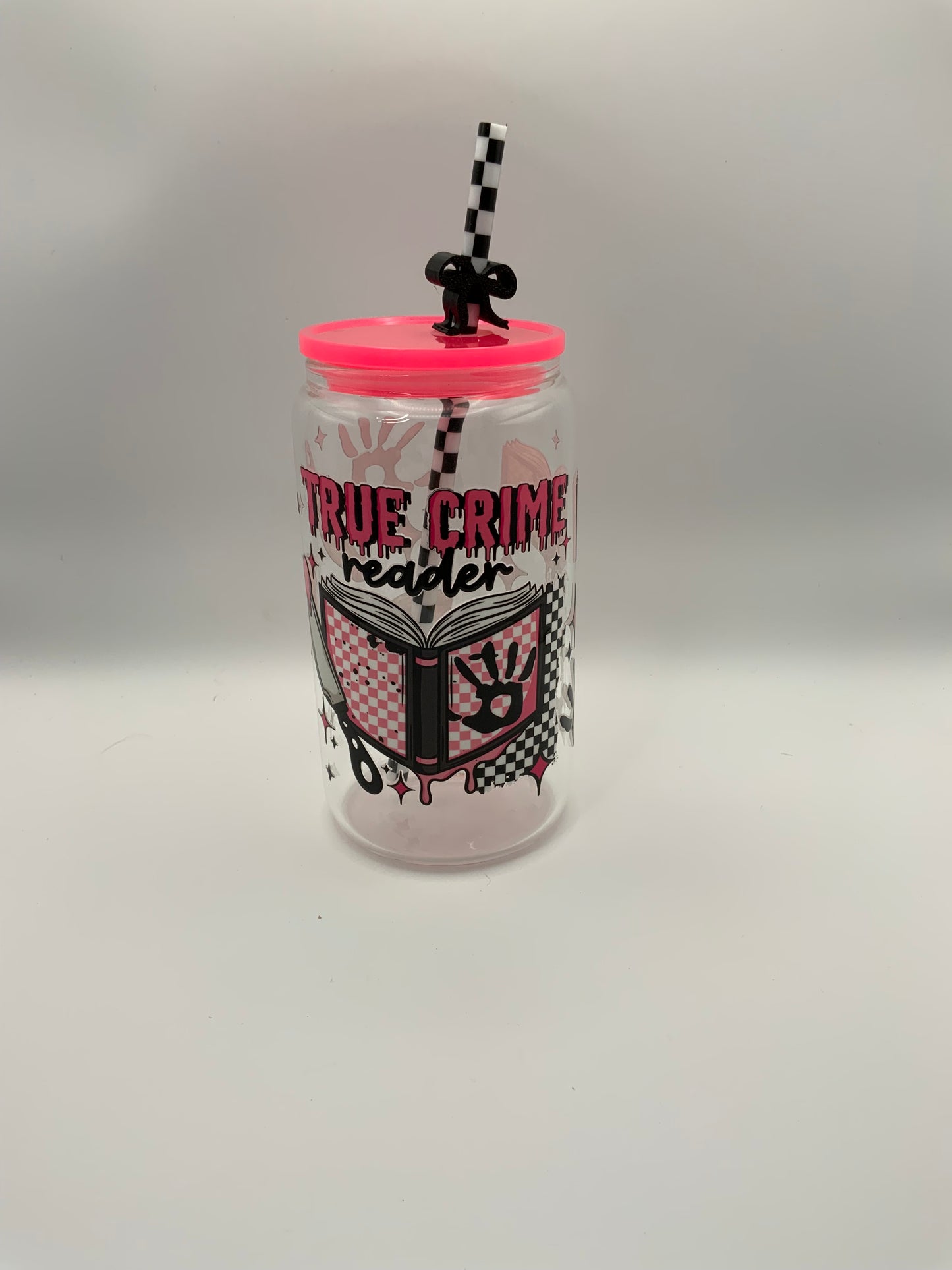 RTS Glass Can {True Crime} 16 oz
