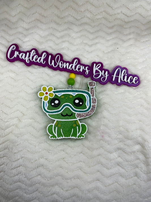MTO {Frog With Goggles} Freshie